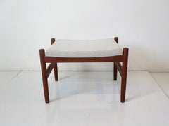 Danish Stool / Ottoman by Hugo Frandsen for Spottrup Mobler