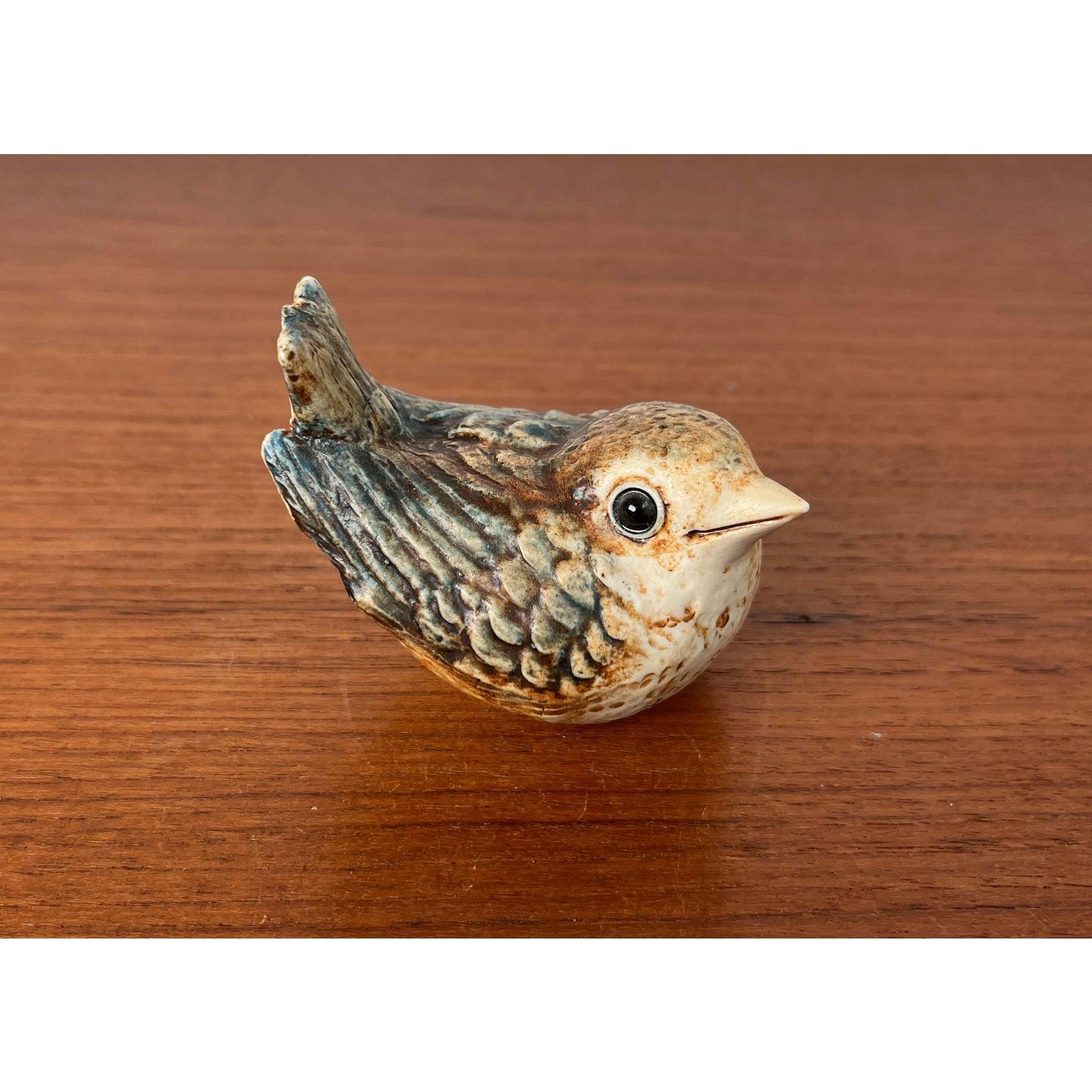 Figurine d'oiseau en Studio Pottery danois par Poul Hauch Carlsen, 1960s en vente 4