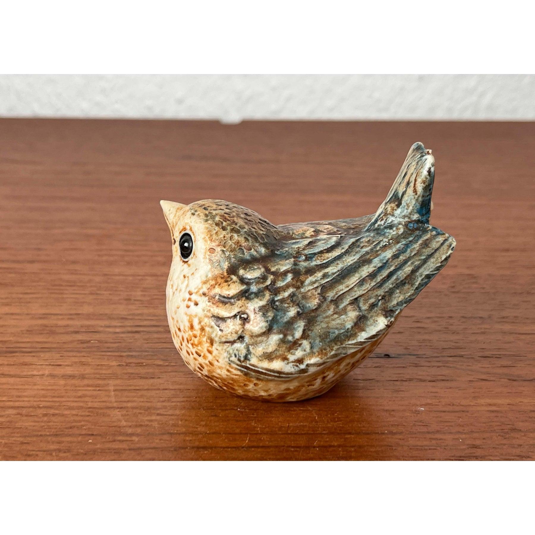 Danois Figurine d'oiseau en Studio Pottery danois par Poul Hauch Carlsen, 1960s en vente