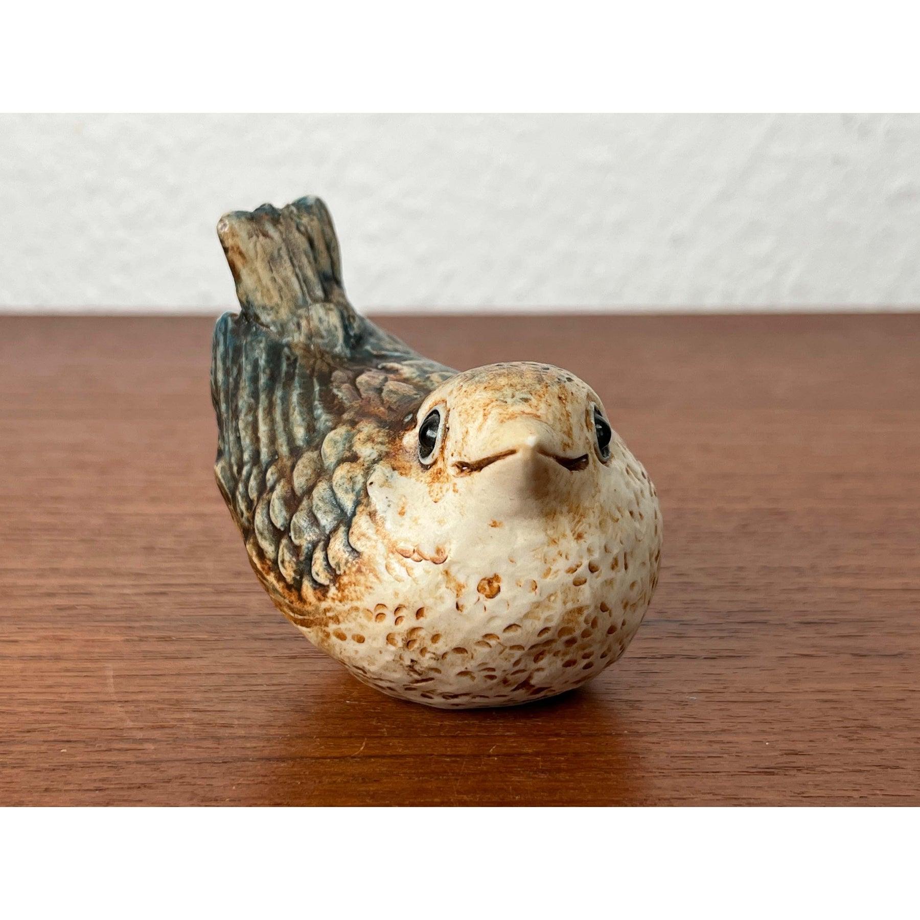 Figurine d'oiseau en Studio Pottery danois par Poul Hauch Carlsen, 1960s Bon état - En vente à Hamburg, DE