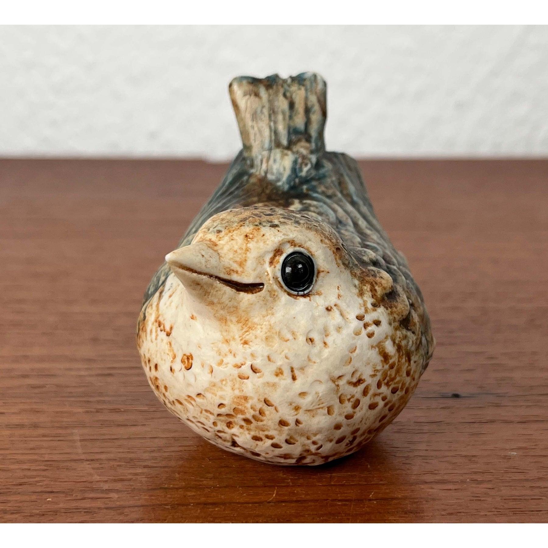 Figurine d'oiseau en Studio Pottery danois par Poul Hauch Carlsen, 1960s en vente 1