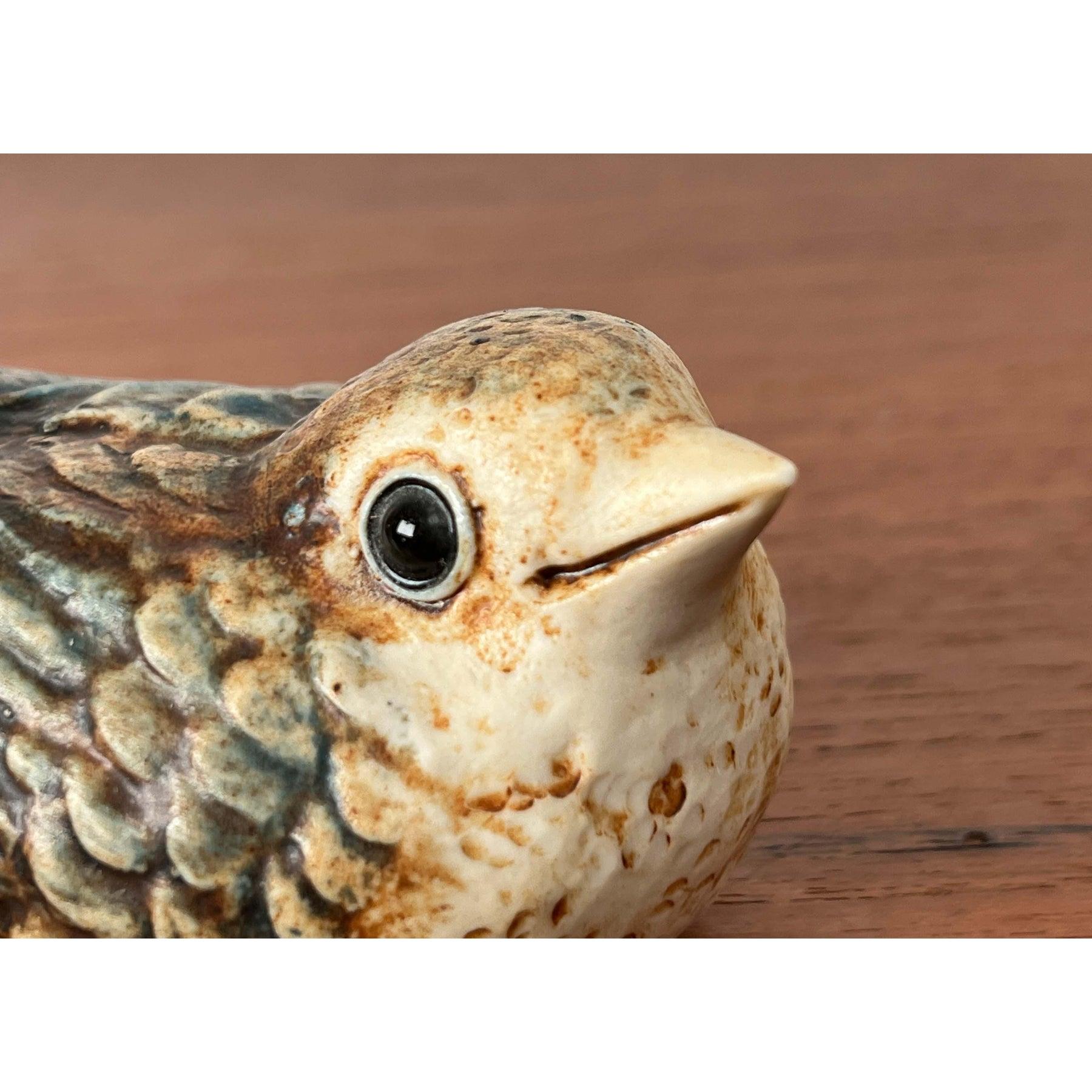 Figurine d'oiseau en Studio Pottery danois par Poul Hauch Carlsen, 1960s en vente 2