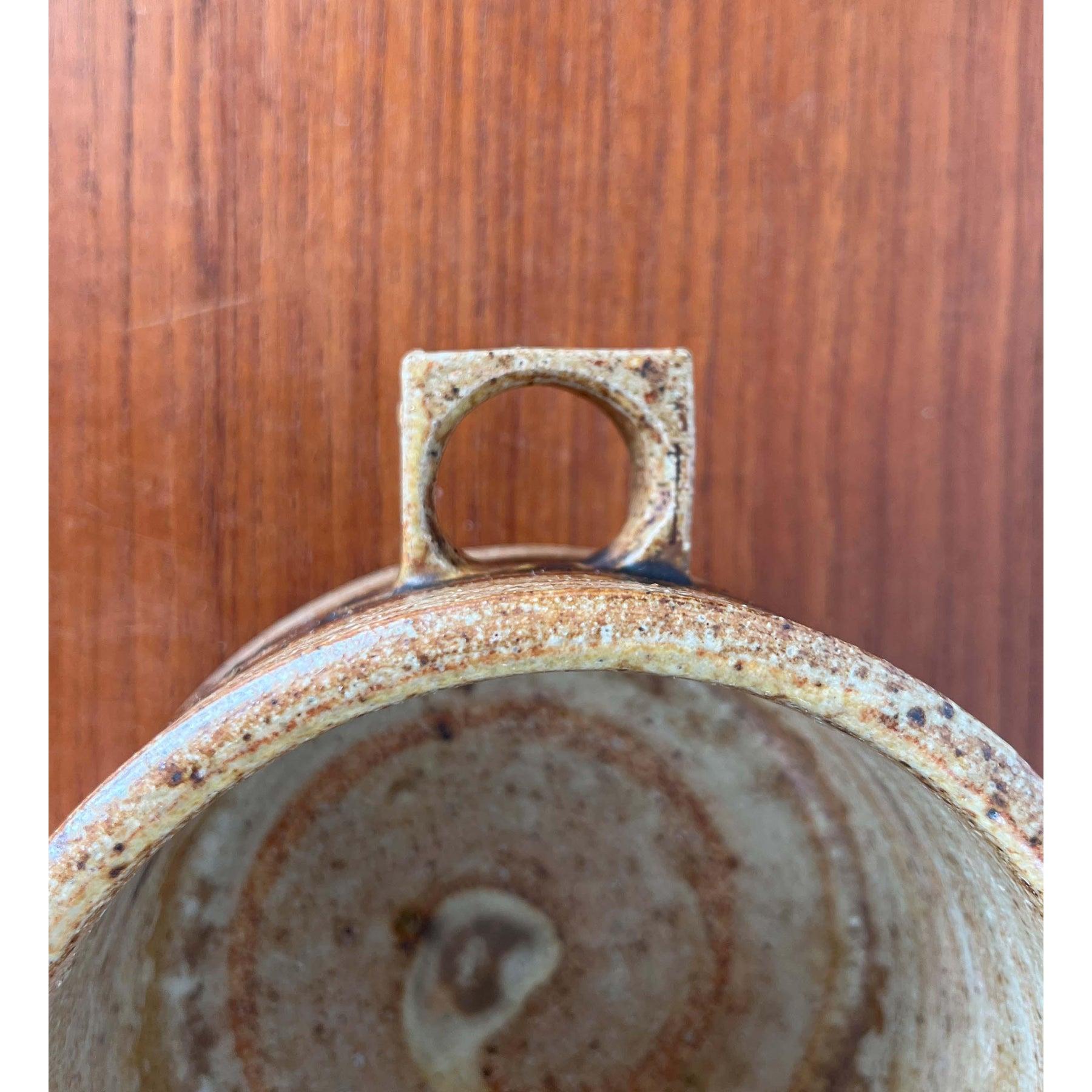 Cuenco danés de Studio Pottery de Tue Poulsen para Tue Keramik, años 60 en venta 3