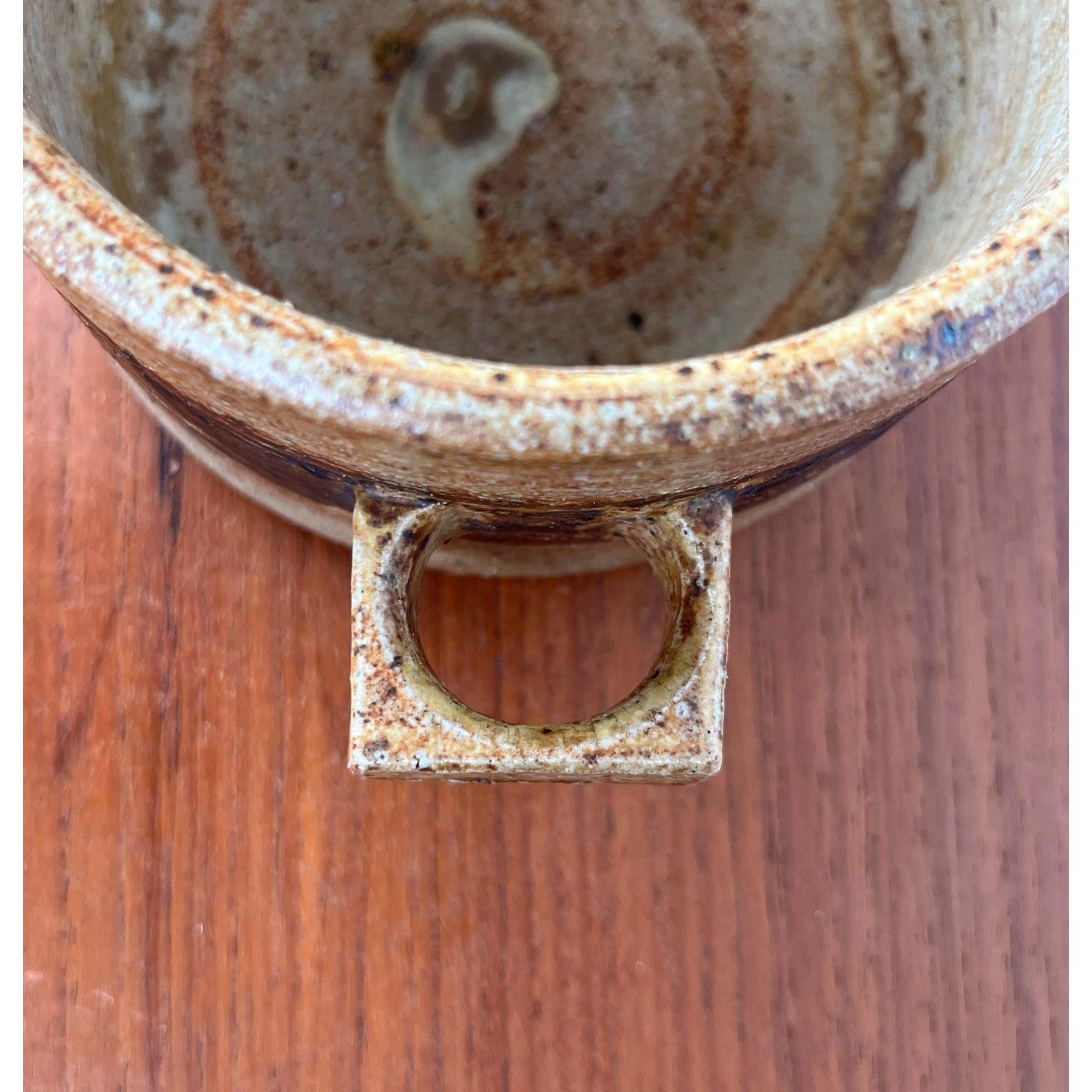 Cuenco danés de Studio Pottery de Tue Poulsen para Tue Keramik, años 60 en venta 4