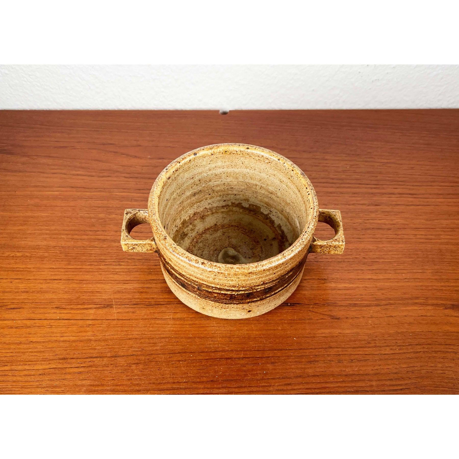 Cuenco danés de Studio Pottery de Tue Poulsen para Tue Keramik, años 60 Danés en venta