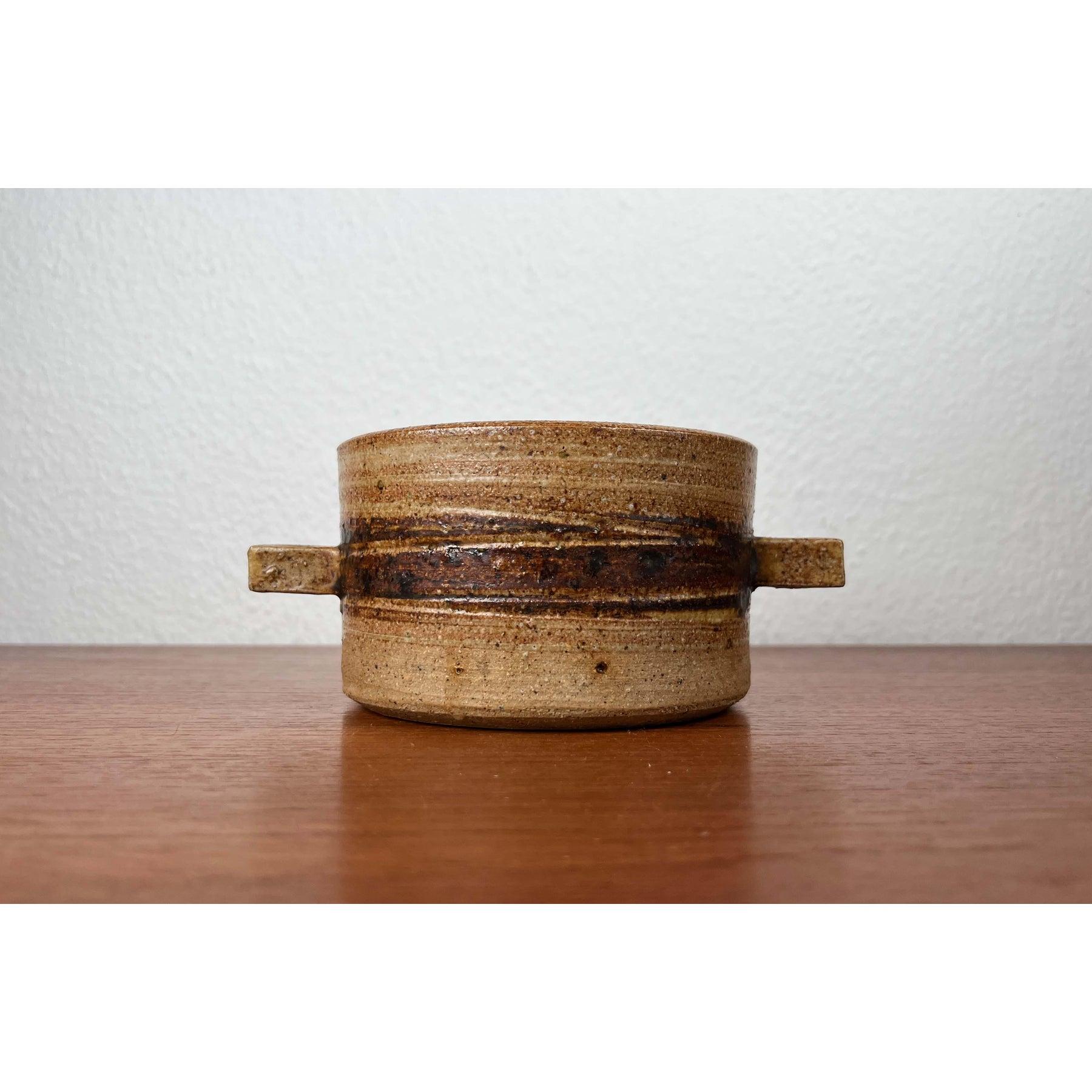 Cuenco danés de Studio Pottery de Tue Poulsen para Tue Keramik, años 60 en venta 1