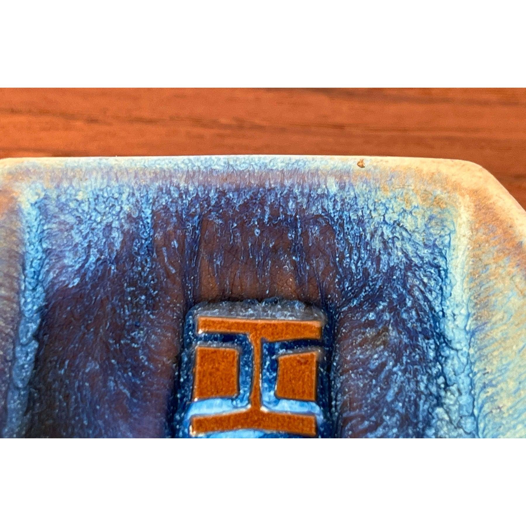 Assiette à bol en poterie du Studio A danois de Michael Andersen, années 1960 en vente 9