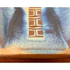 Danish Studio Pottery Bowl Plate from Michael Andersen, 1960s