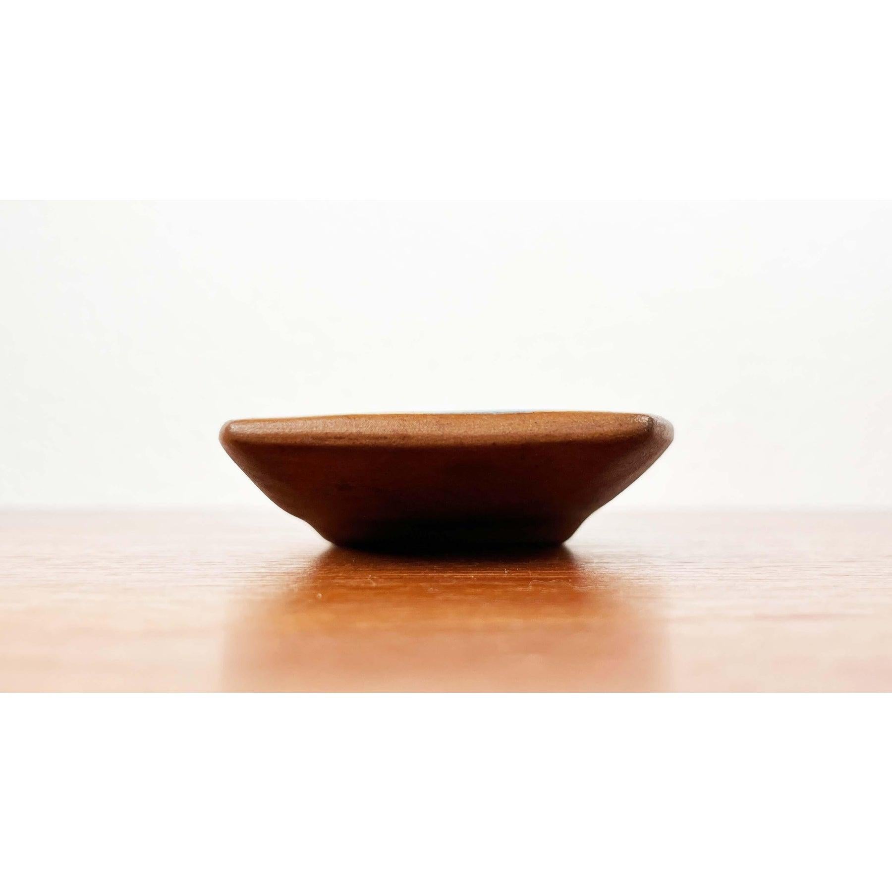 Assiette à bol en poterie du Studio A danois de Michael Andersen, années 1960 en vente 2