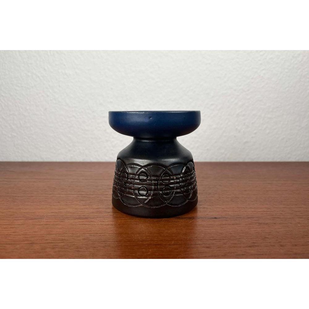 Portavelas danés de cerámica Studio Pottery de Birte Vedel Howard, años 60 siglo XX en venta