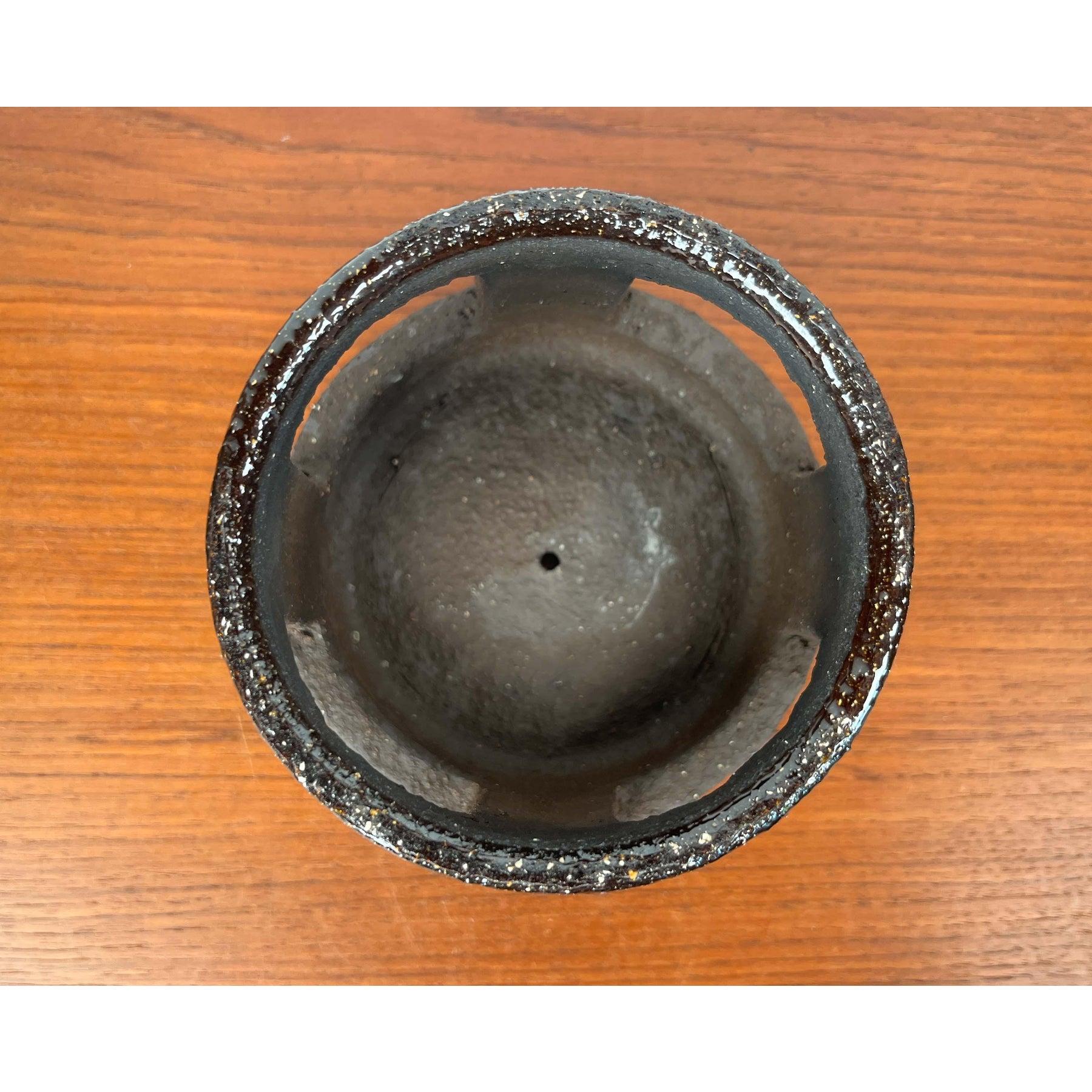Farol portavelas danés de Studio Pottery de Hegnetslund Keramik, años 60 en venta 6