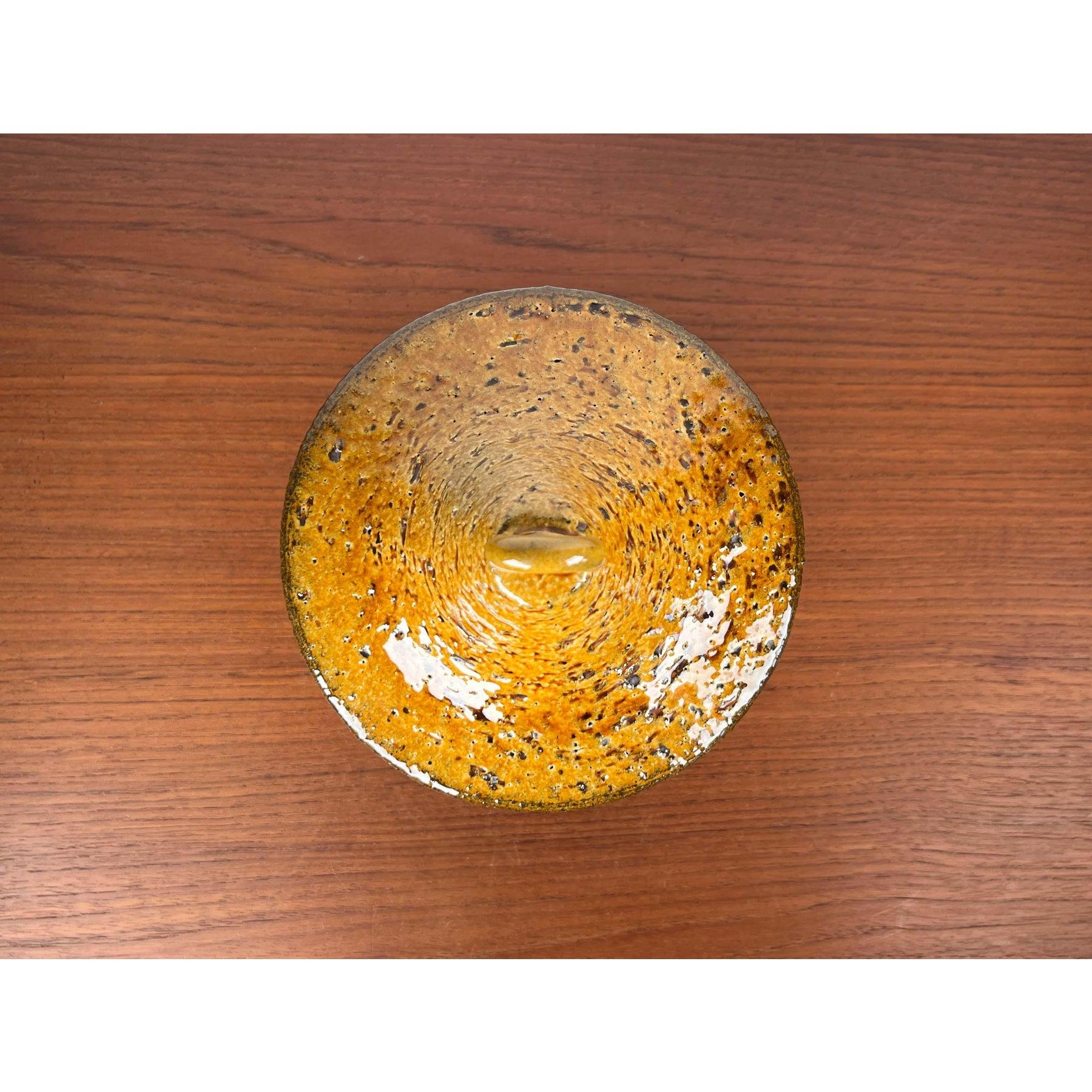 Farol portavelas danés de Studio Pottery de Hegnetslund Keramik, años 60 en venta 11
