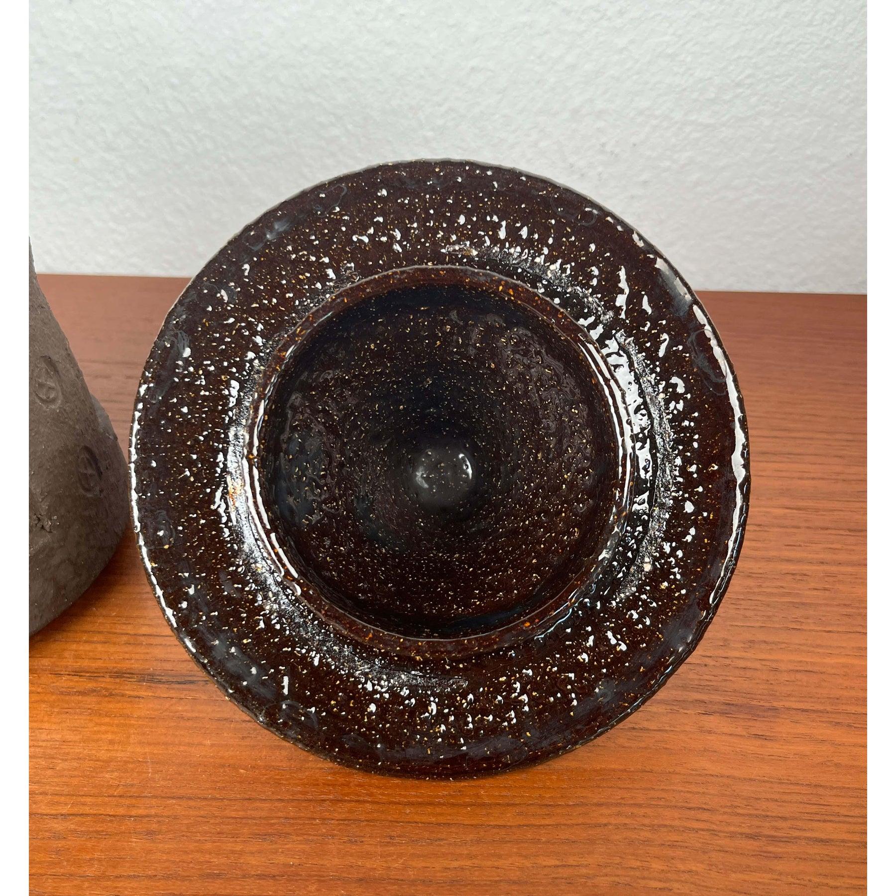 Farol portavelas danés de Studio Pottery de Hegnetslund Keramik, años 60 siglo XX en venta