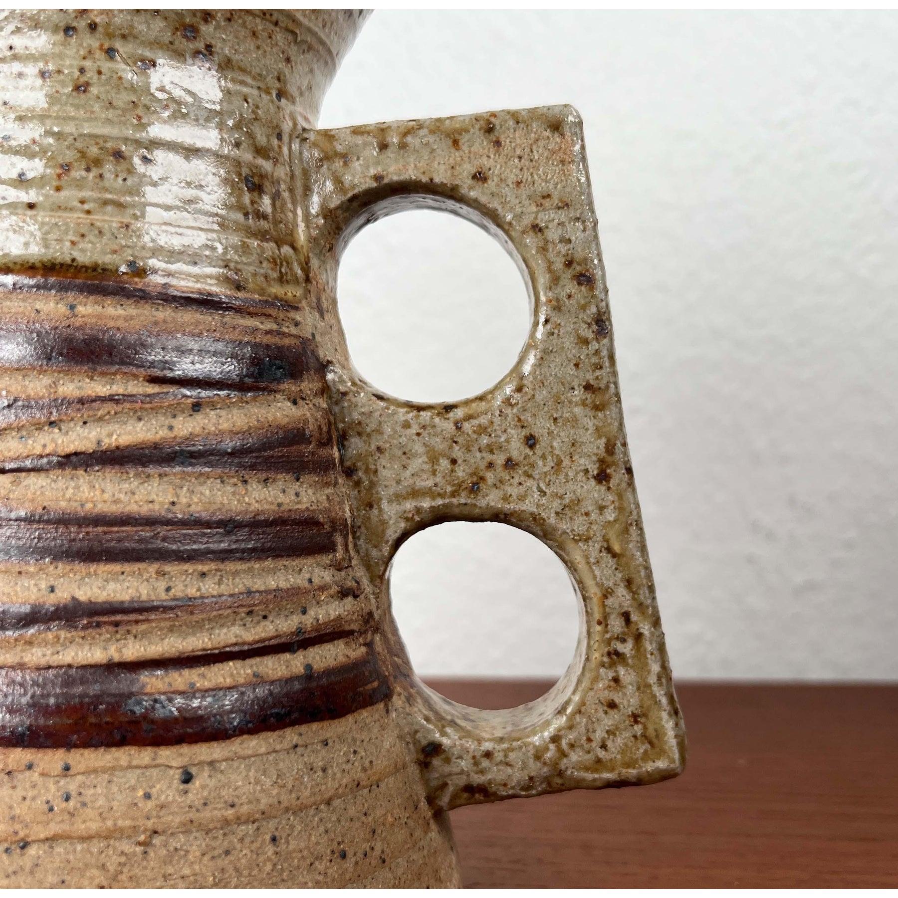 Jarra danesa de Studio Pottery de Tue Poulsen para Tue Keramik, años 60 en venta 6