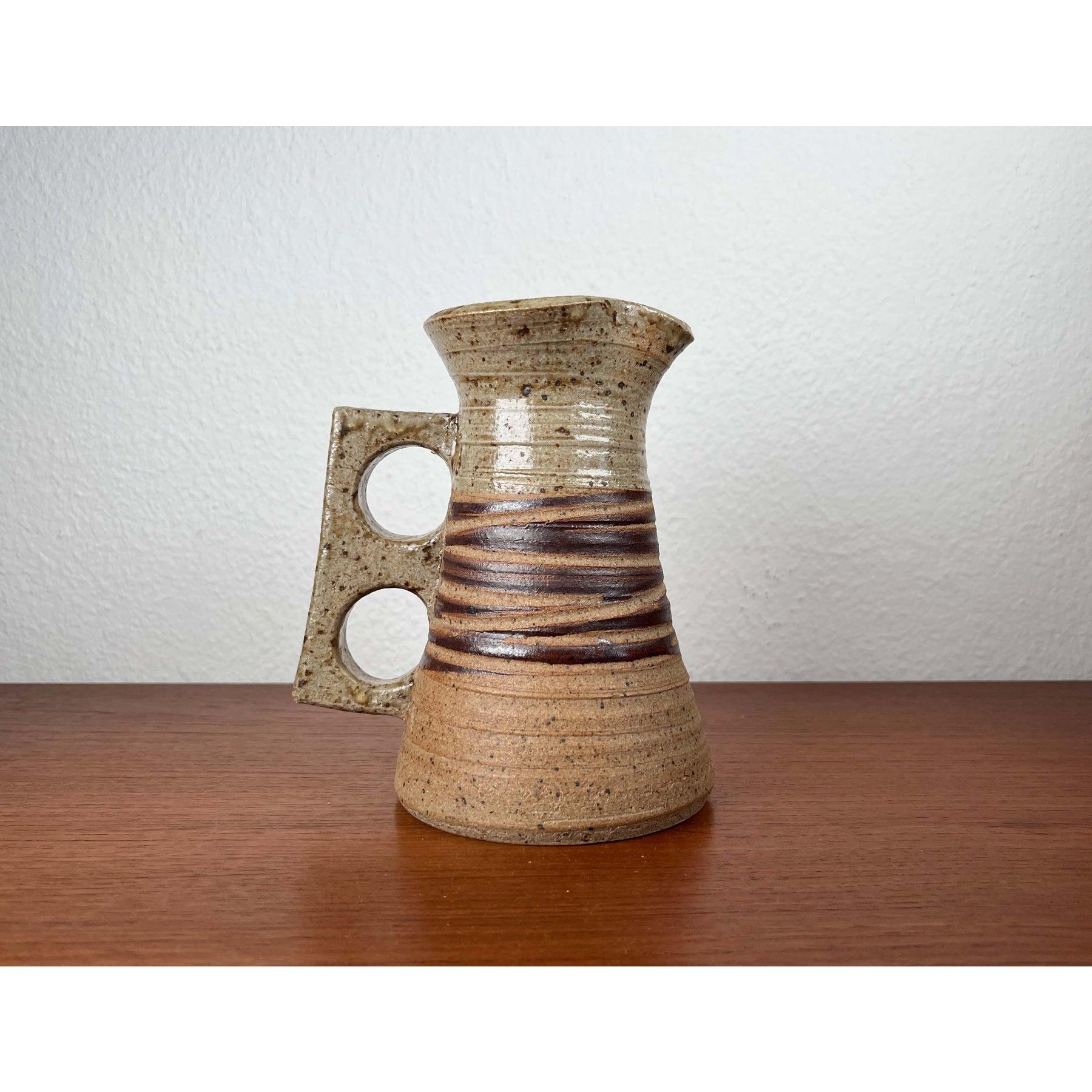 Jarra danesa de Studio Pottery de Tue Poulsen para Tue Keramik, años 60 en venta 8