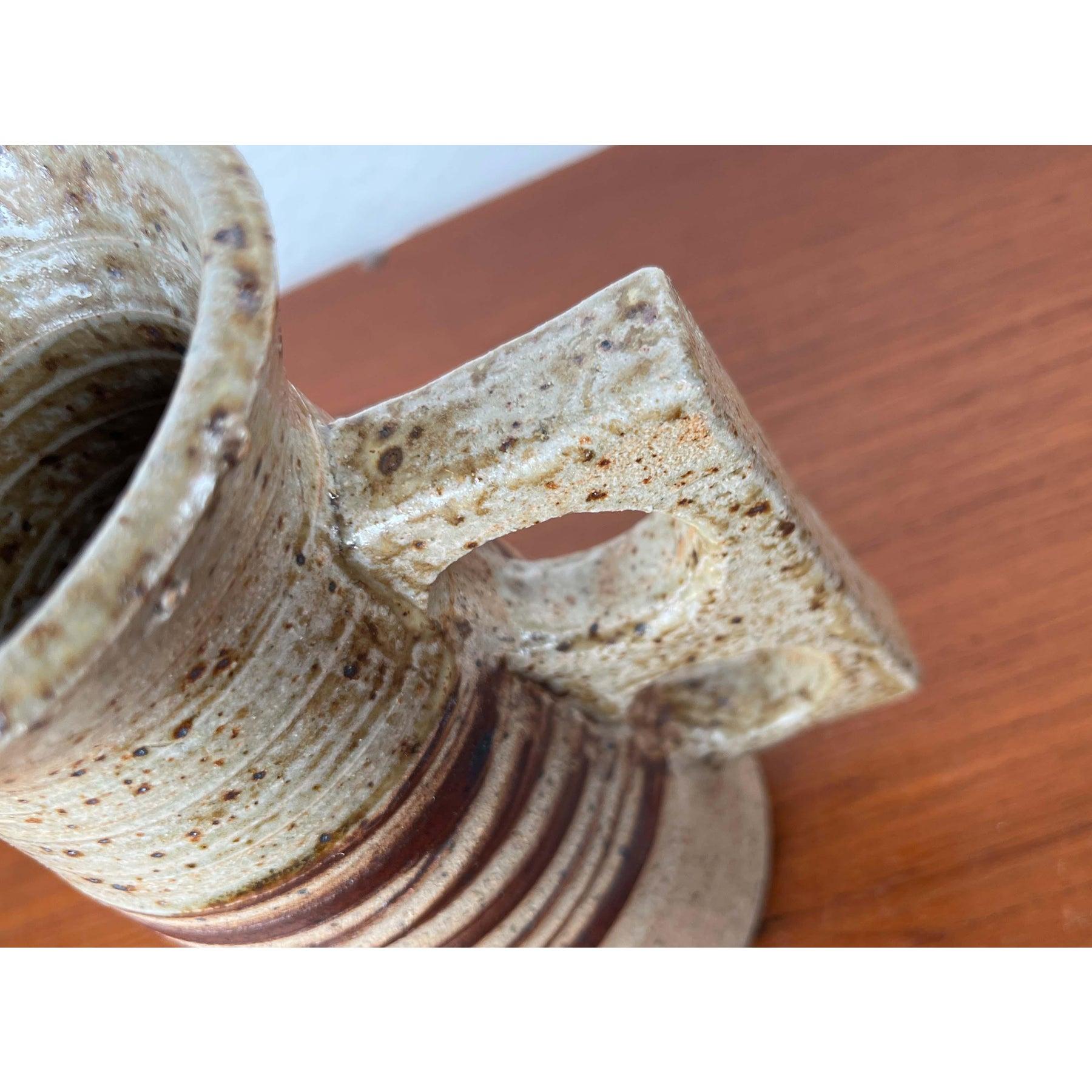 Jarra danesa de Studio Pottery de Tue Poulsen para Tue Keramik, años 60 en venta 9