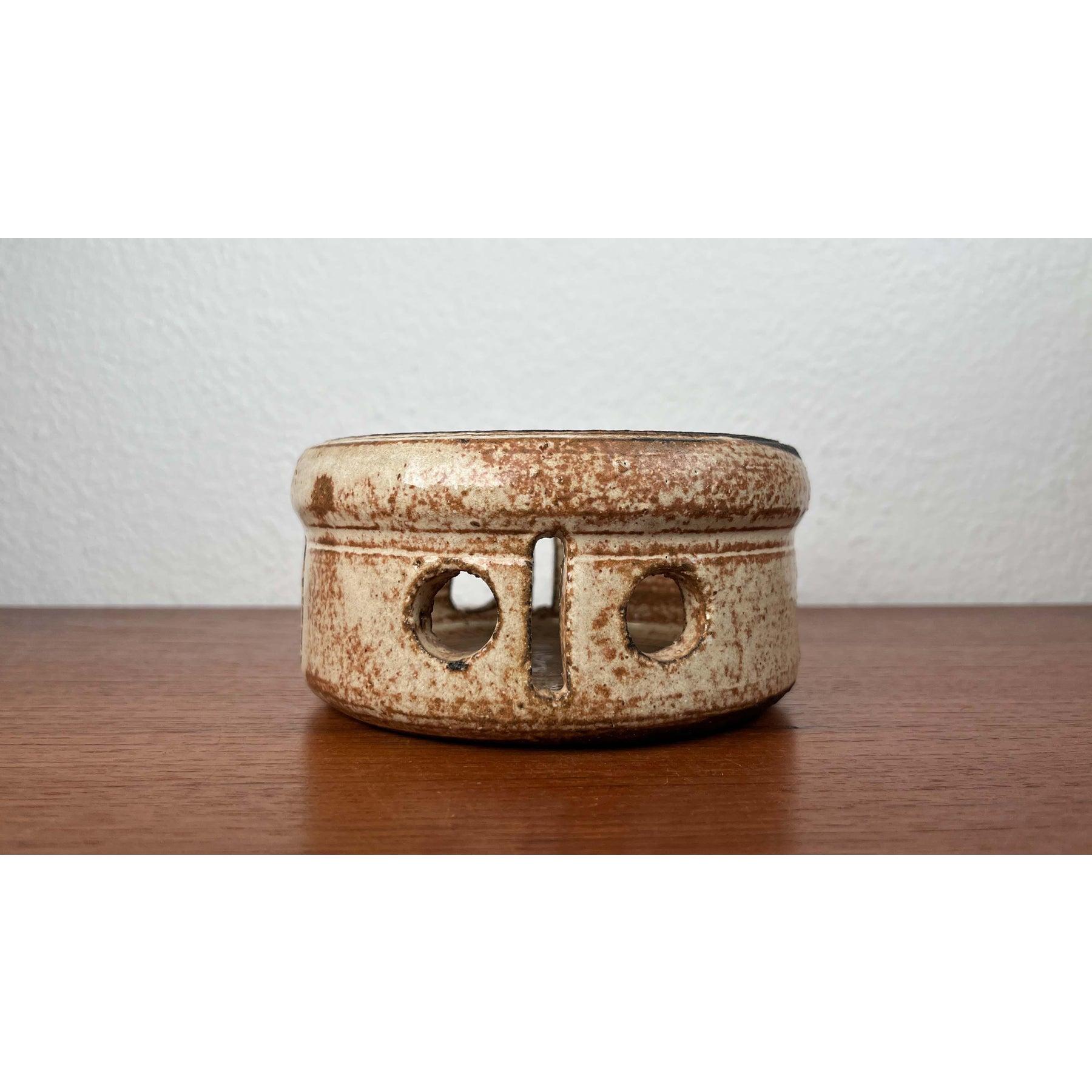 Danish Studio Pottery Tea Warmer from Djurs Keramikgarden, 1960s For Sale 8