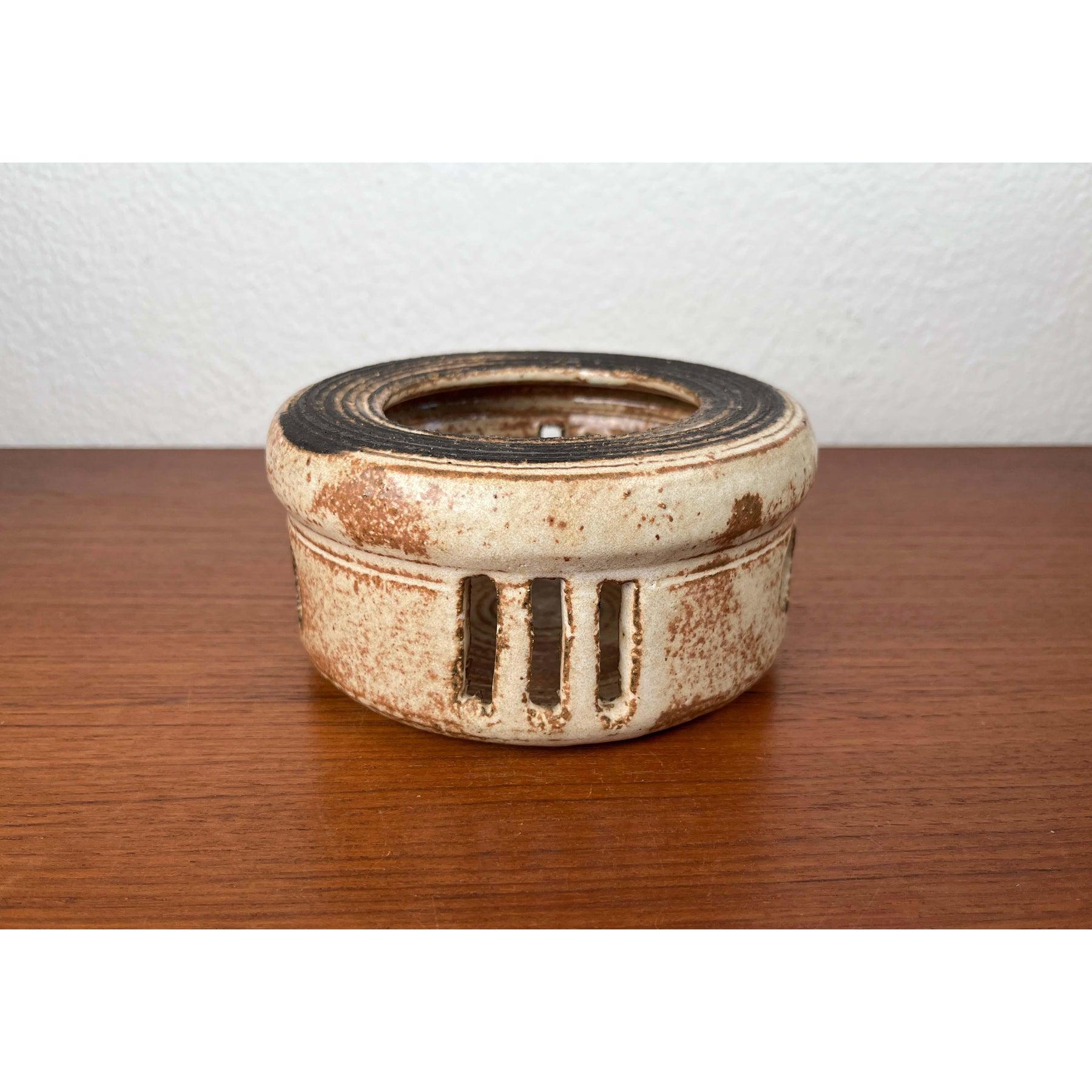 Danish Studio Pottery Tea Warmer from Djurs Keramikgarden, 1960s For Sale 10
