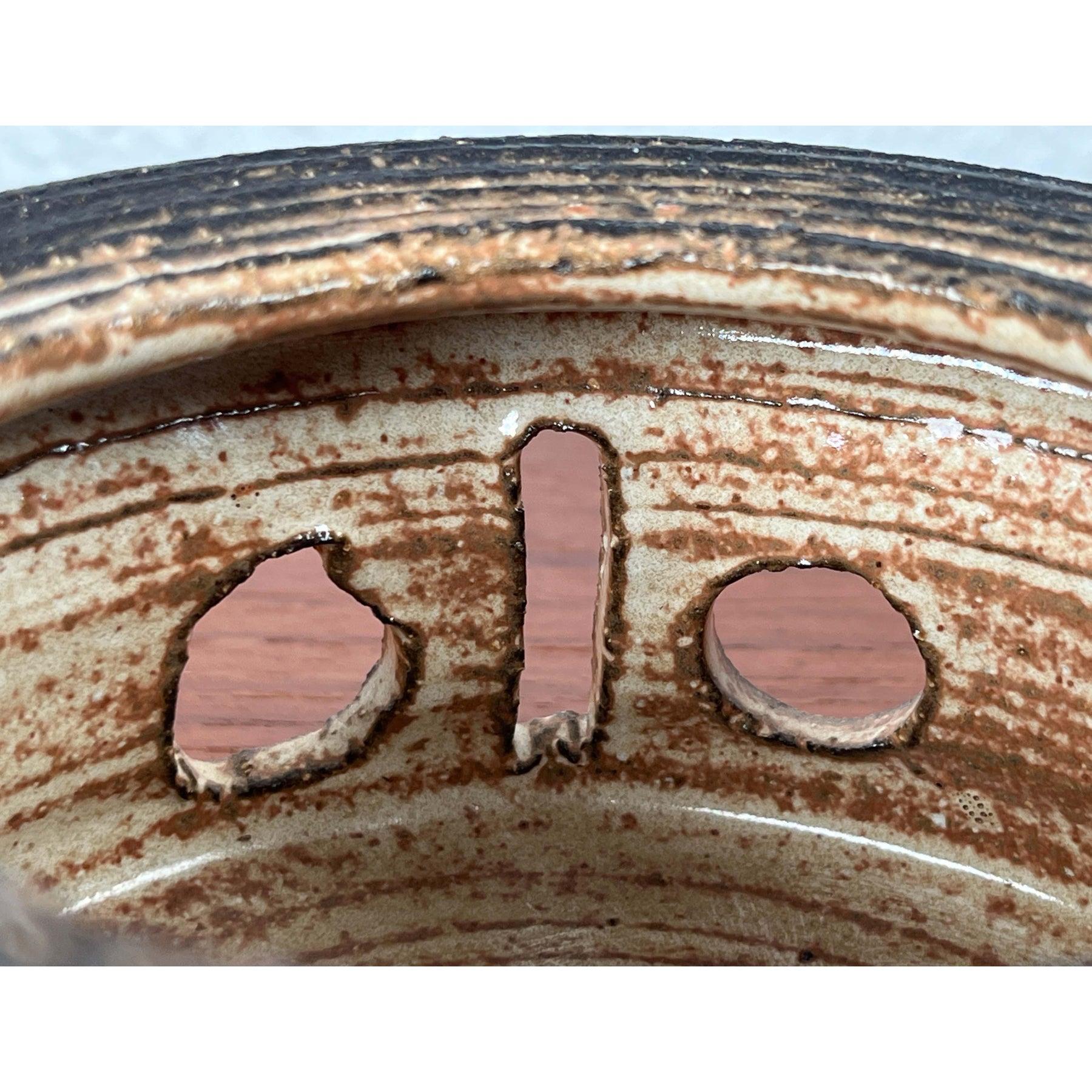 Danish Studio Pottery Tea Warmer from Djurs Keramikgarden, 1960s For Sale 12
