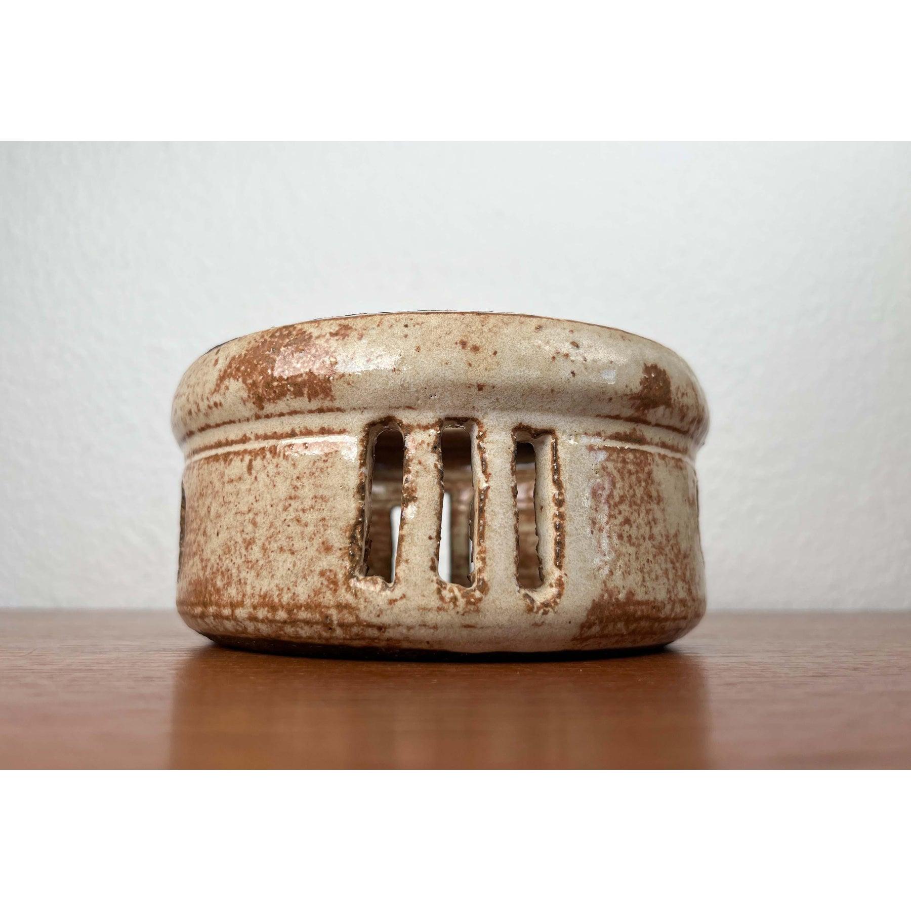 Danish Studio Pottery Tea Warmer from Djurs Keramikgarden, 1960s For Sale 3