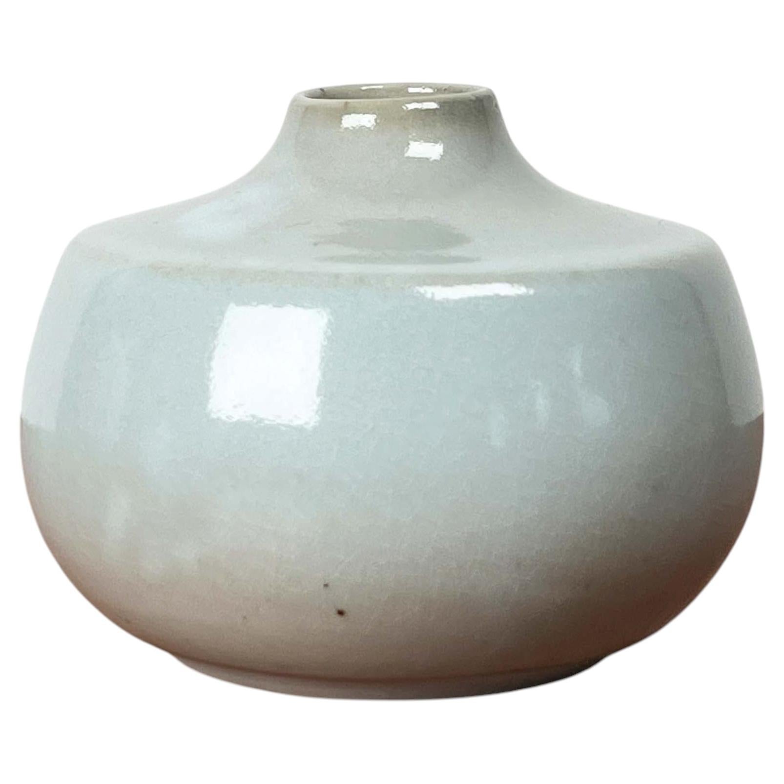 Vaso in ceramica artigianale Studio Pottery danese di Lisbeth Voigt Durand