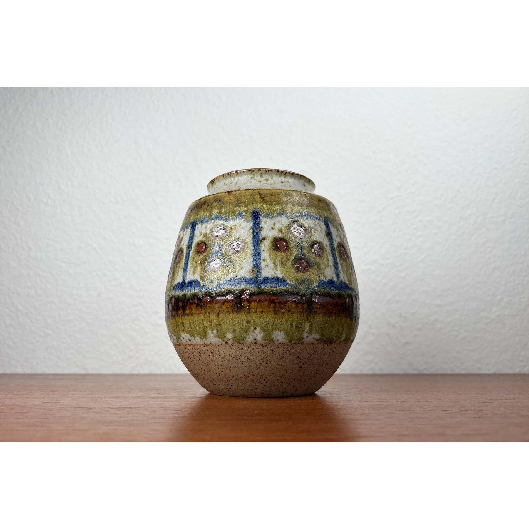 Vase danois en Studio Pottery de Michael Andersen, Bornholm, années 1960 en vente 6