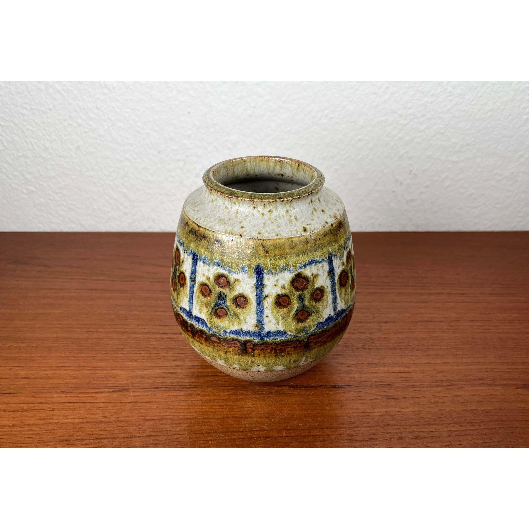 Vase danois en Studio Pottery de Michael Andersen, Bornholm, années 1960 en vente 7