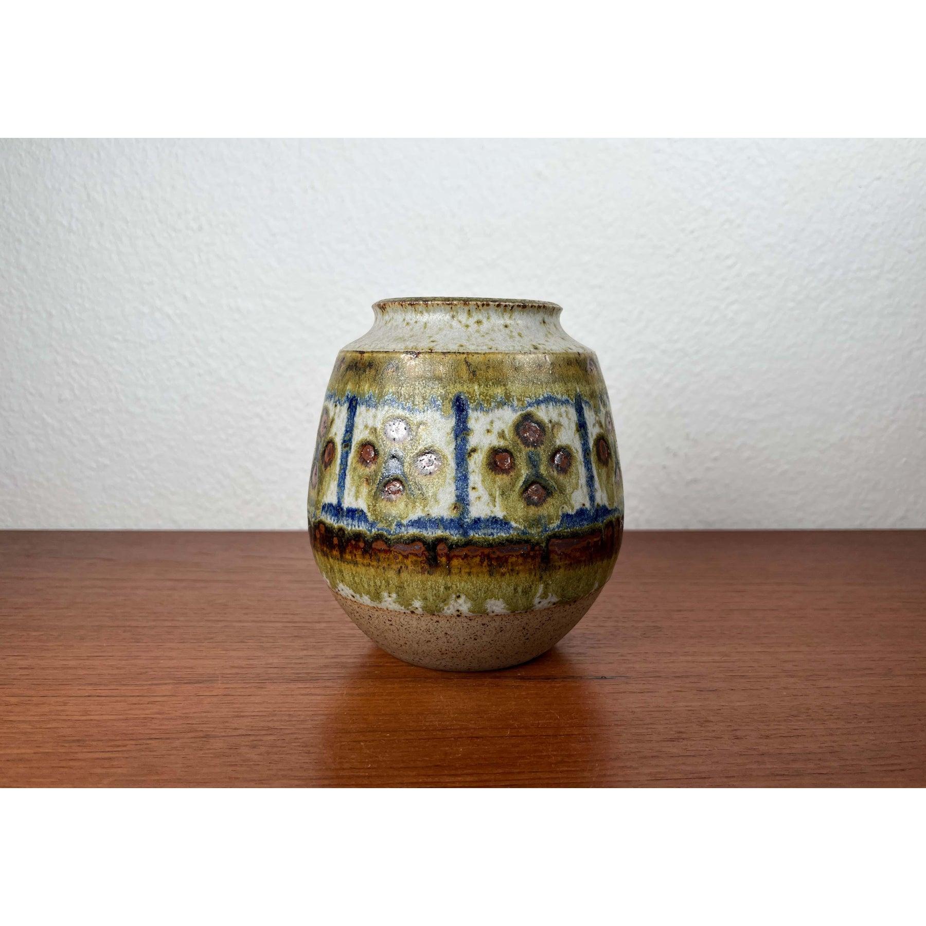 Vase danois en Studio Pottery de Michael Andersen, Bornholm, années 1960 en vente 1