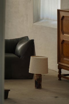 Danish Studio Stoneware Table Lamp by Conny Walther, Denmark, Mid 20th Century