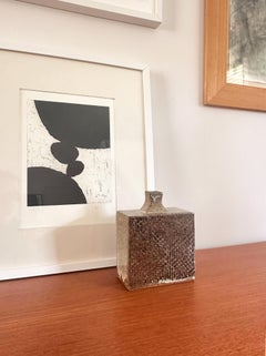 Vaso in gres dello Studio danese nello stile di Tatsuzo Shimaoka, anni '70