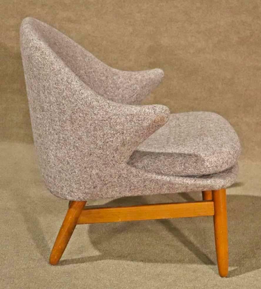 Mid-Century Modern Danish Style Armchair For Sale