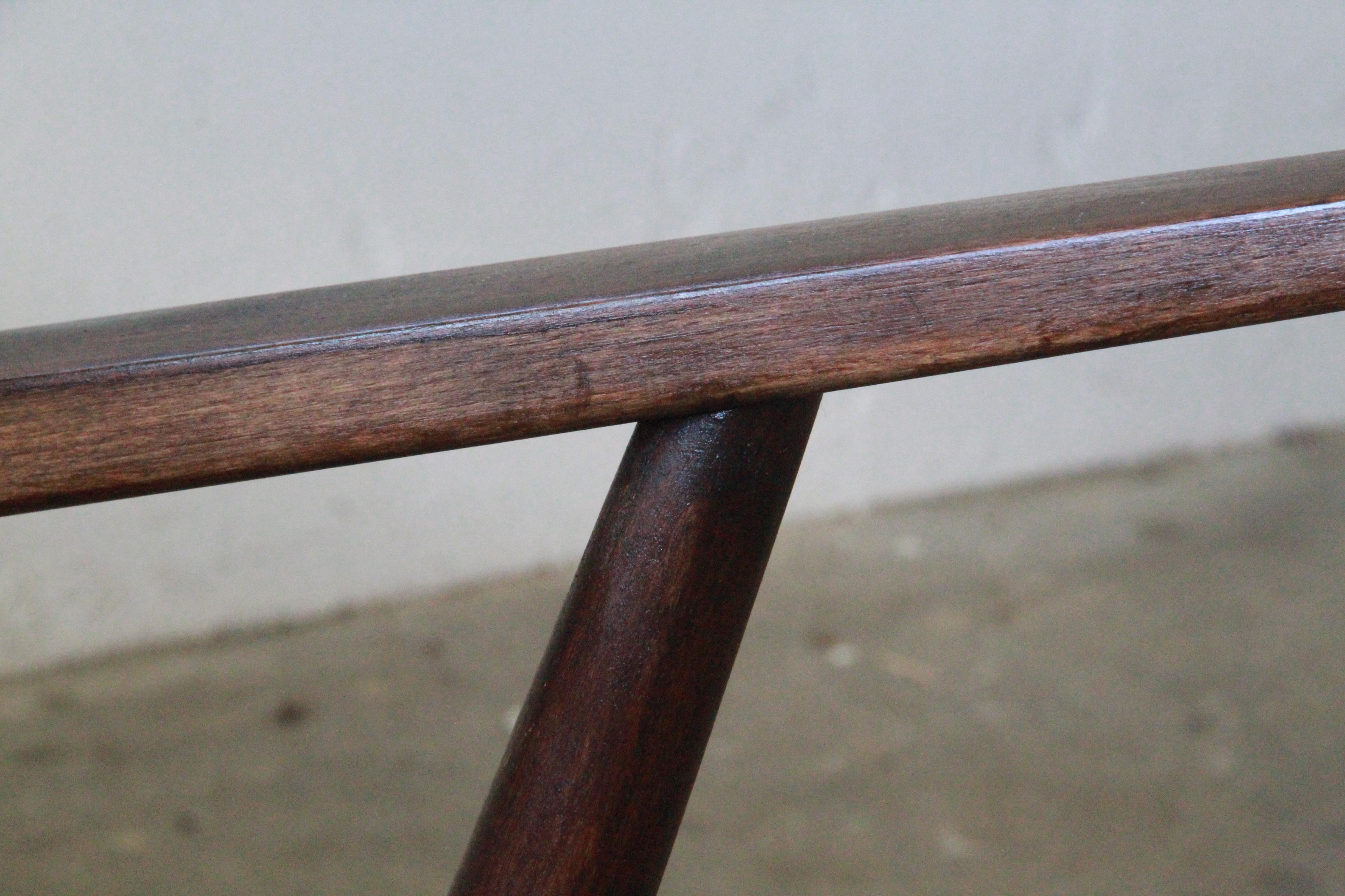 Danish Style of Arctander or Schubell Mid-century Lounge Chair For Sale 14