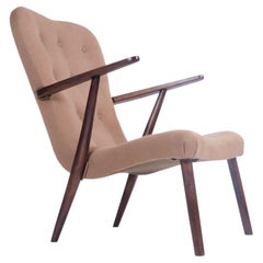 Danish Style of Arctander or Schubell Mid-century Lounge Chair