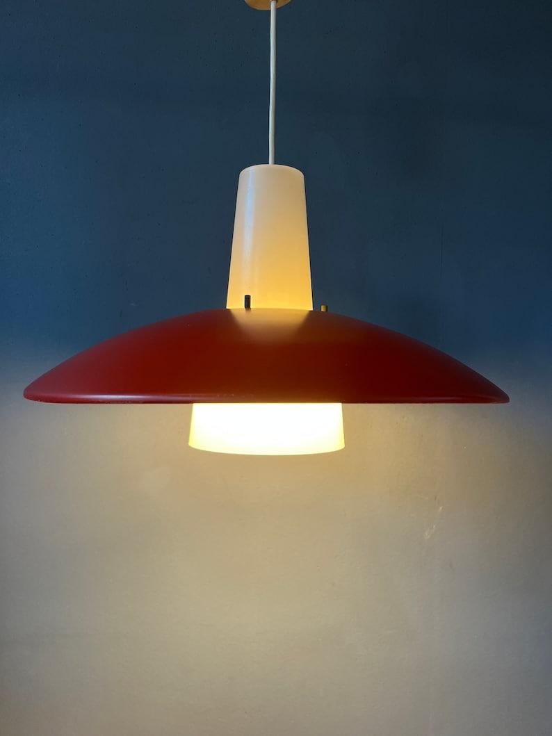 Danish Style Pendant Lamp by Louis Kalff for Philips, 1970s In Good Condition For Sale In ROTTERDAM, ZH