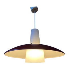 Lámpara colgante de estilo danés de Louis Kalff para Philips, años 70