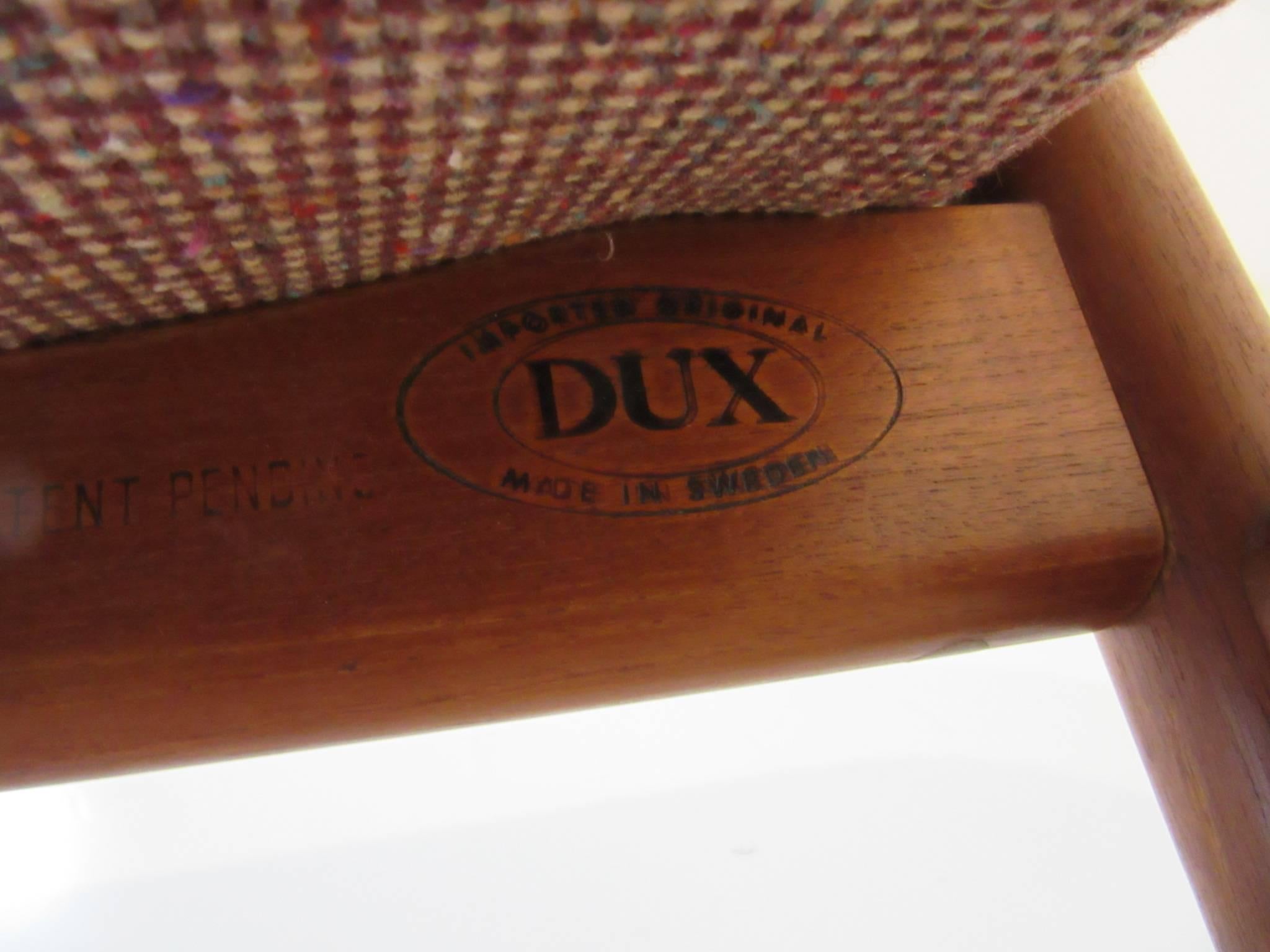 Danish Styled Lounge Chair by Folke Ohlsson for DUX In Excellent Condition In Cincinnati, OH