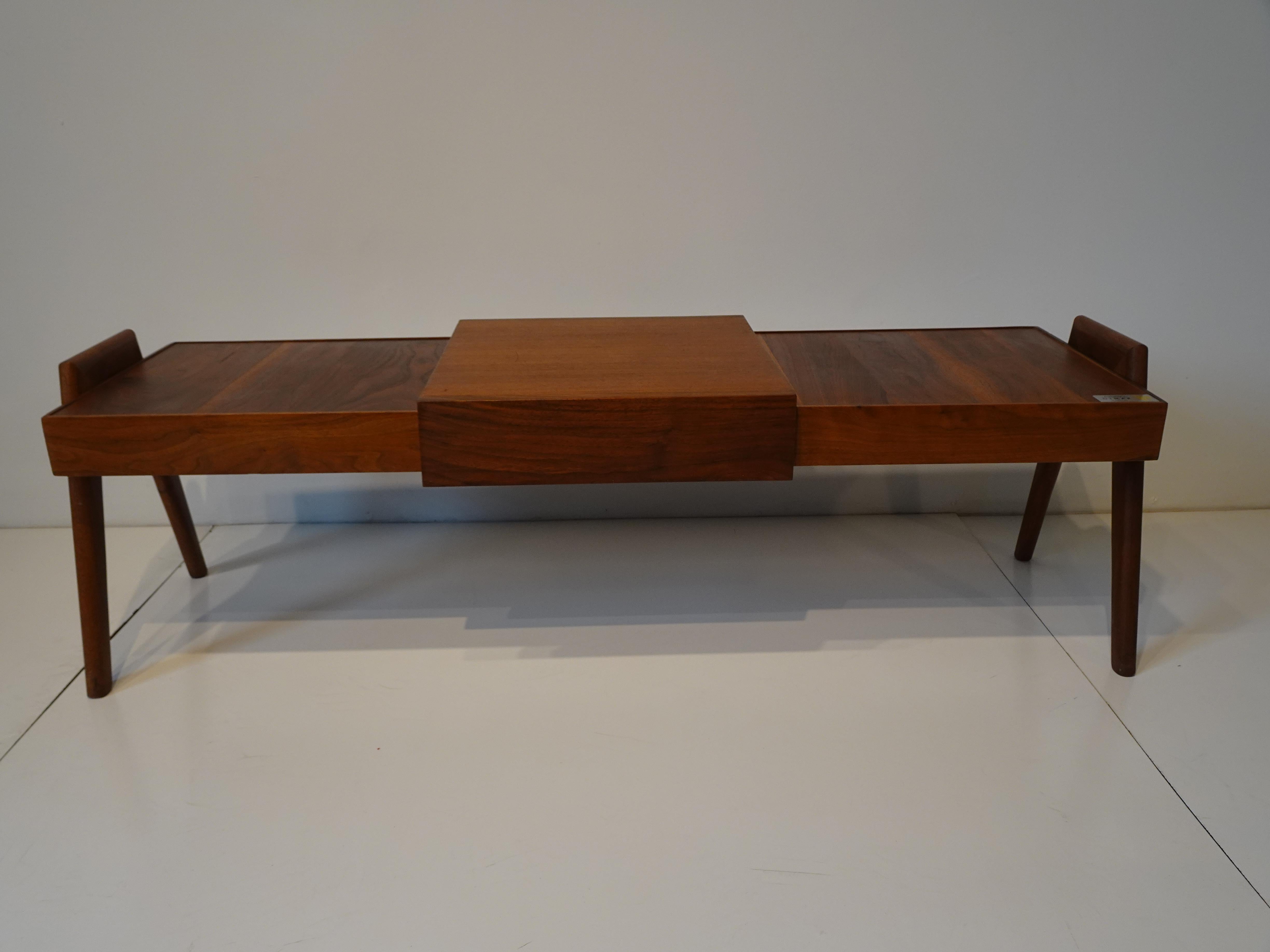 Danish Styled Teak Coffee Table in the Manner of Svend Aage Madsen 6