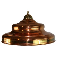 Danish Svend Sorensen Solid Copper and Brass Pendant