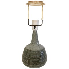 Danish Table Lamp in Stoneware from Palshus
