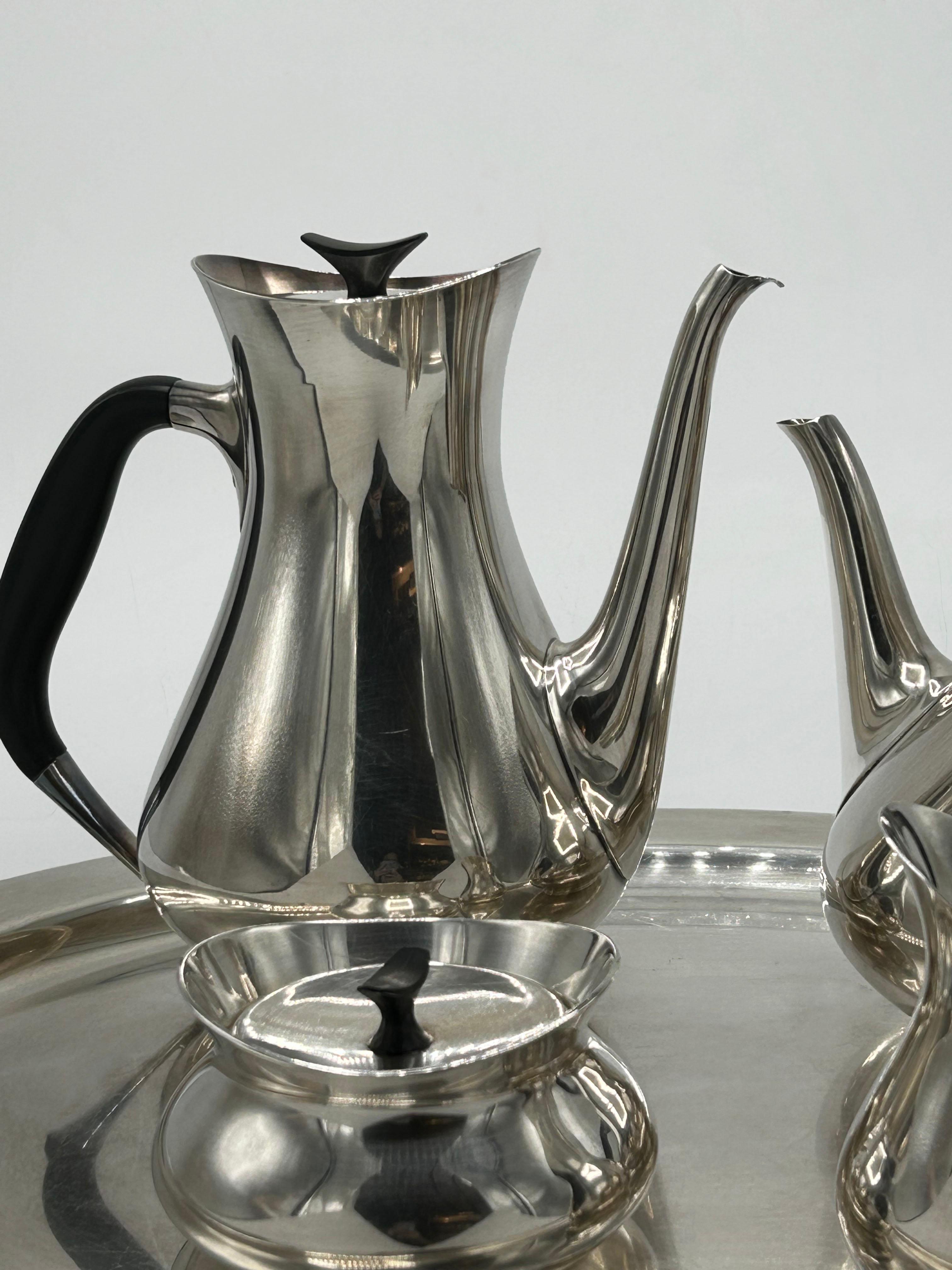 Danish tea set Cohr, Denmark (Dänisch) im Angebot