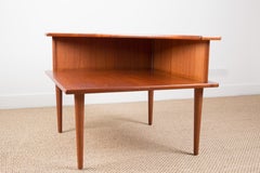 Danish Teak 2-Tier Coffee Table, 1960