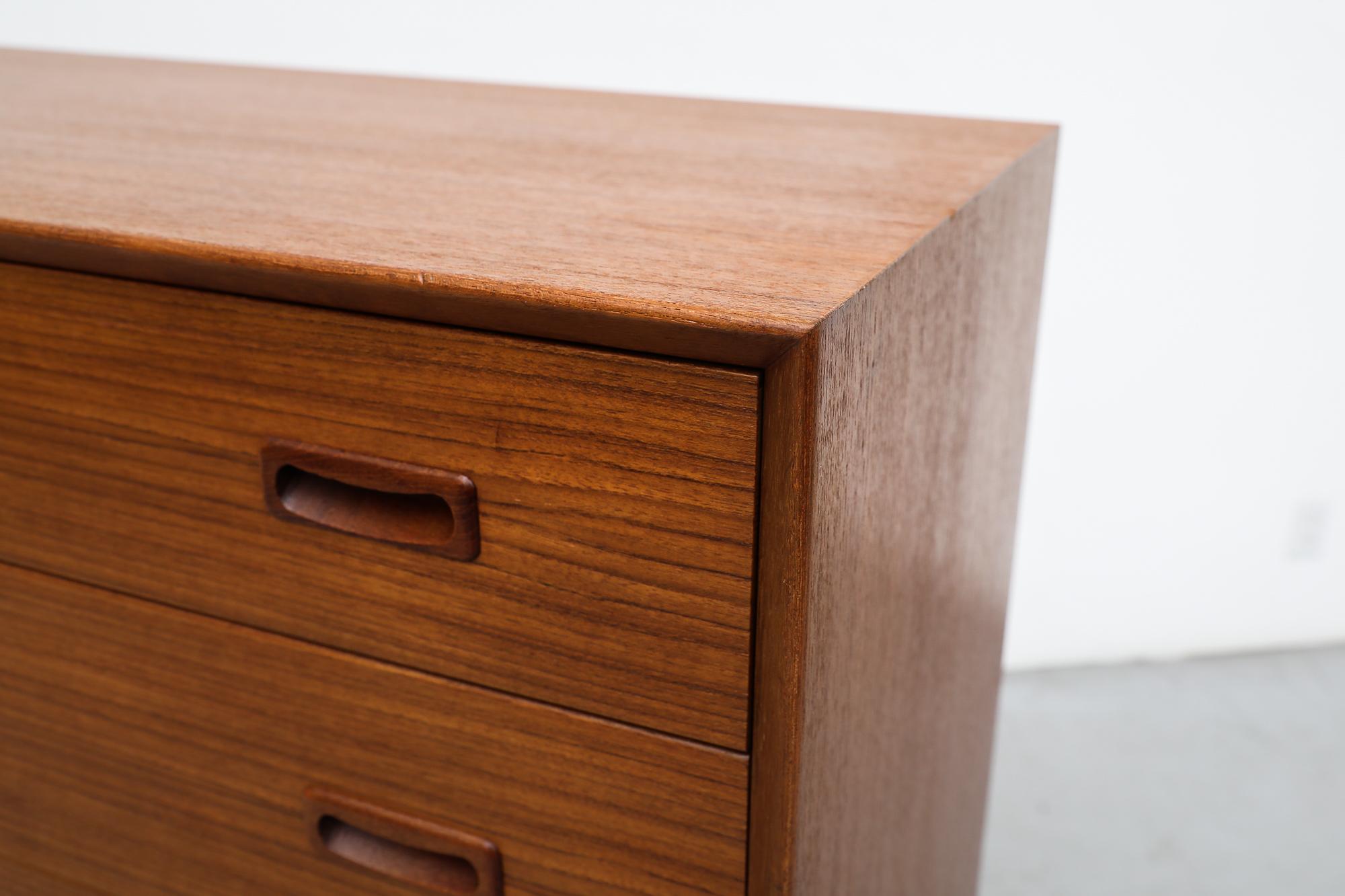 Danish Teak 6 Drawer Dresser by France and Sons 5