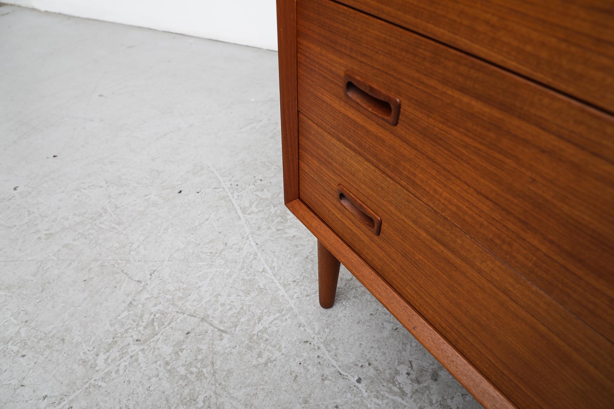 Danish Teak 6 Drawer Dresser by France and Sons 7