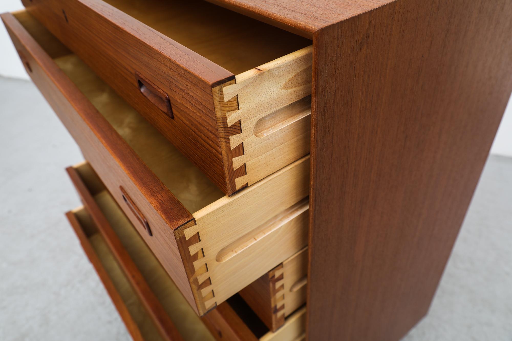 Danish Teak 6 Drawer Dresser by France and Sons 3