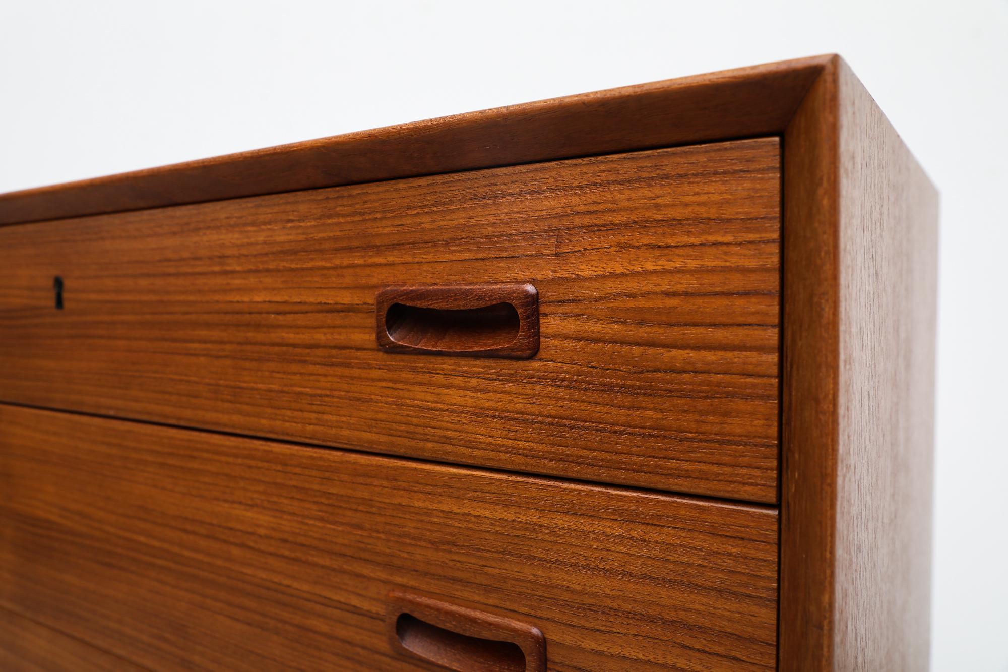Danish Teak 6 Drawer Dresser by France and Sons 4