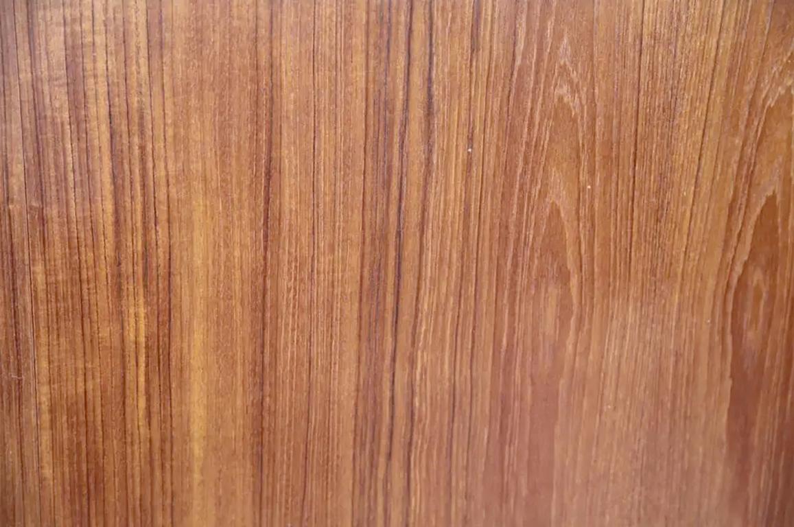 Table de salle à manger danoise en teck Benny A Linden 60s 70s + 6 chaises en teck Benny Linden Set of 7 en vente 4