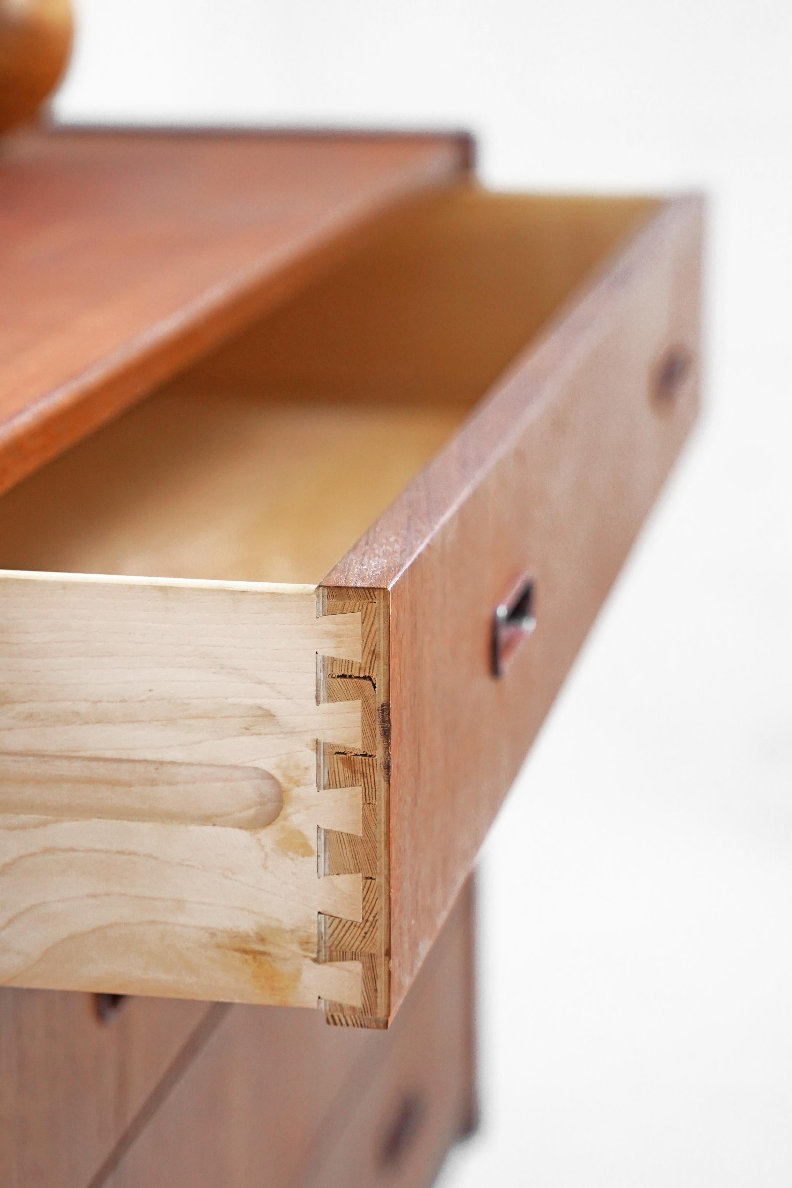 Danish Teak 8 Drawer Dresser by Arne Wahl Iversen for Falster Møbelfabrik 2