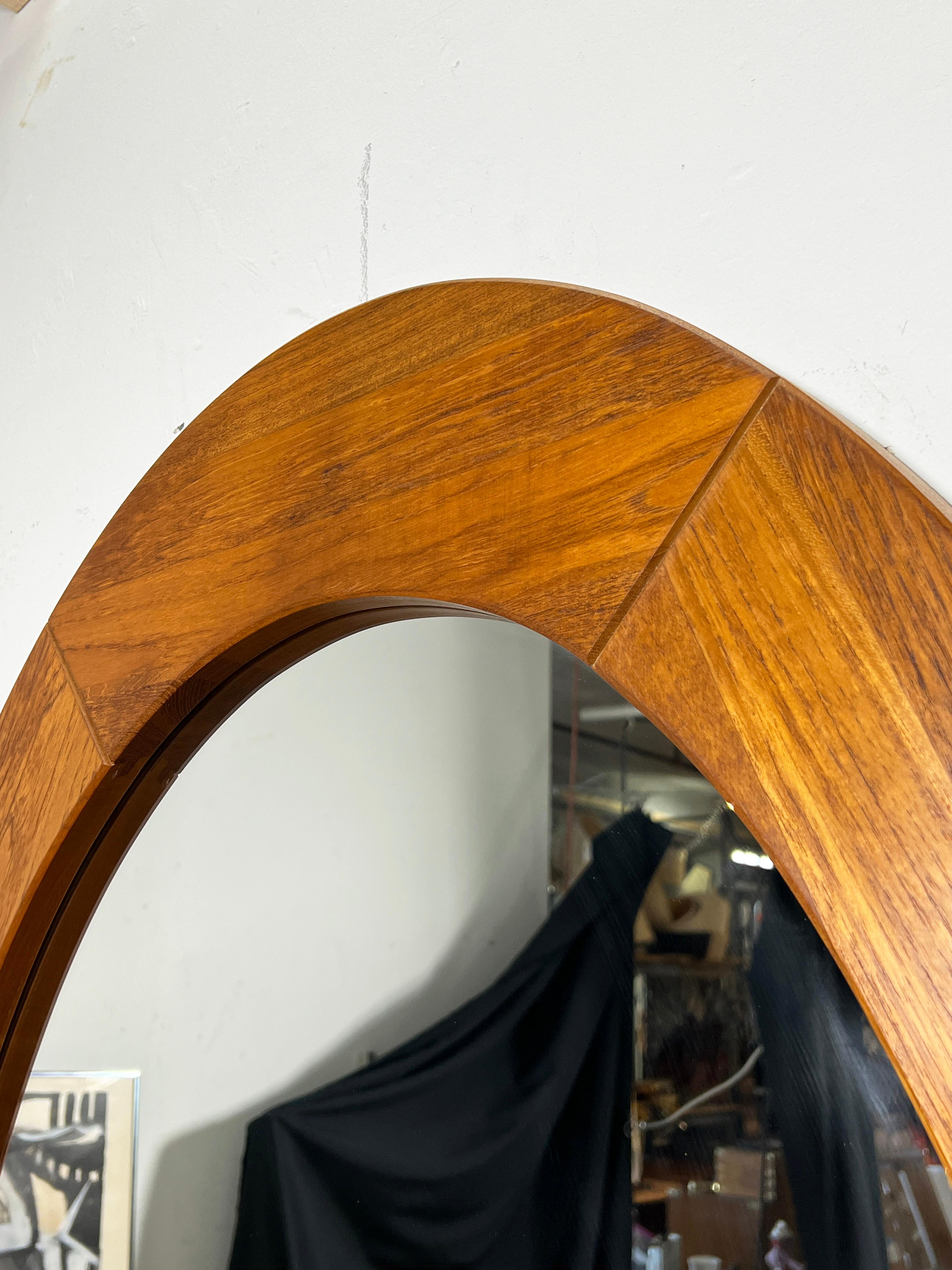Danish Teak Aksel Kjersgaard Console With Pedersen & Hansen Mirror Circa '60s 7