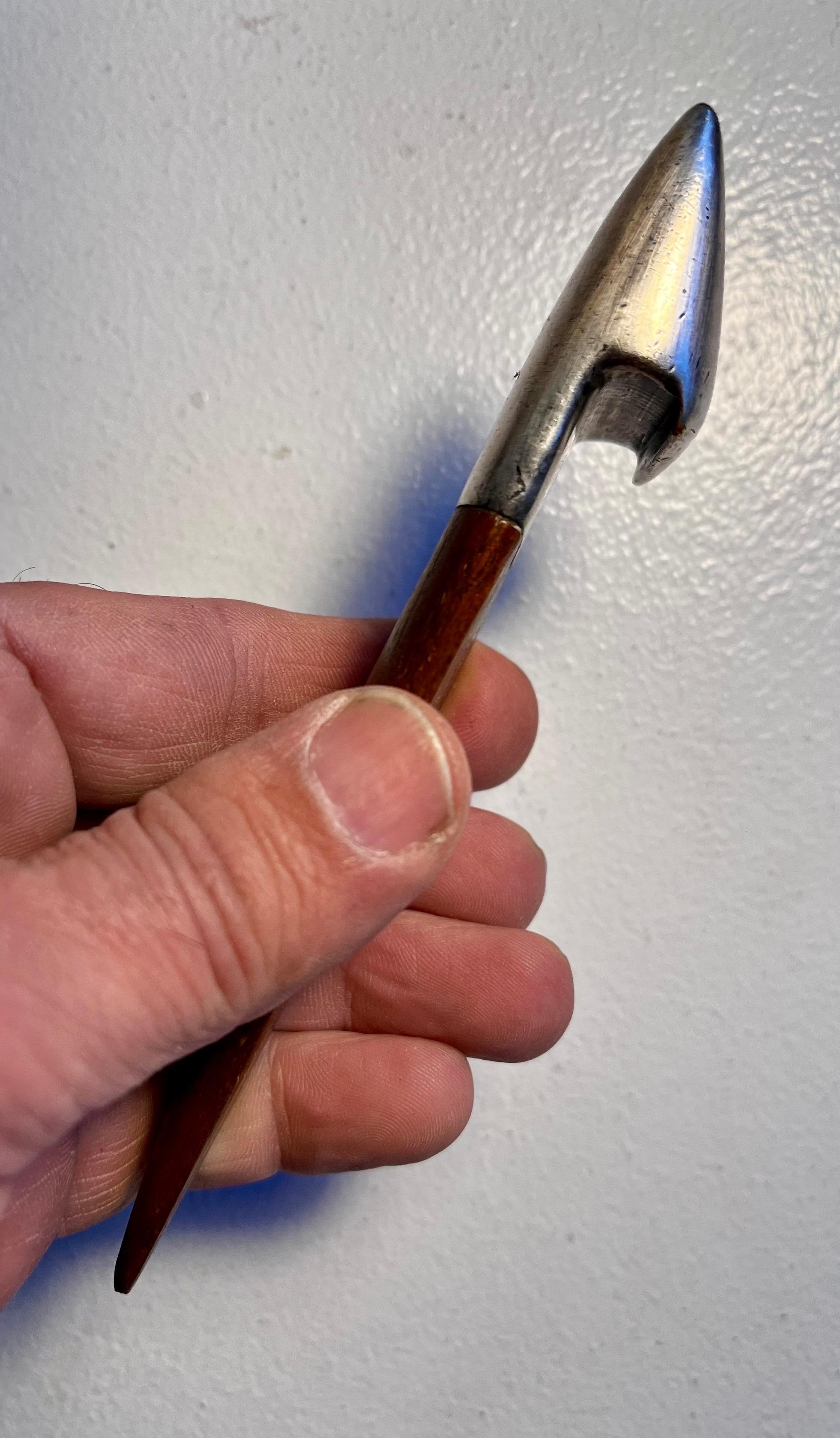 Danish Teak and Metal Bottle Opener For Sale 3