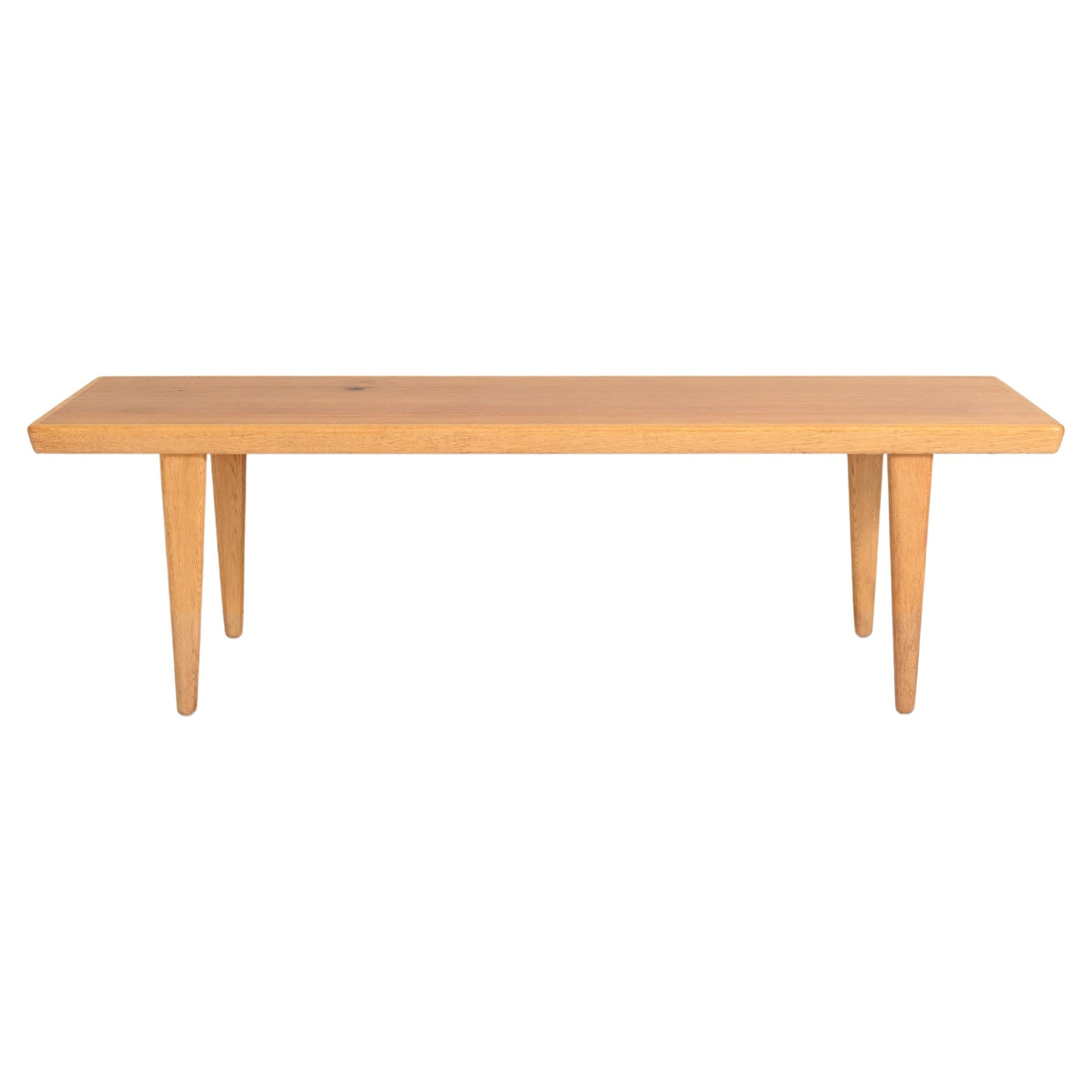 Danish Teak and Oak Living Room Table For Sale